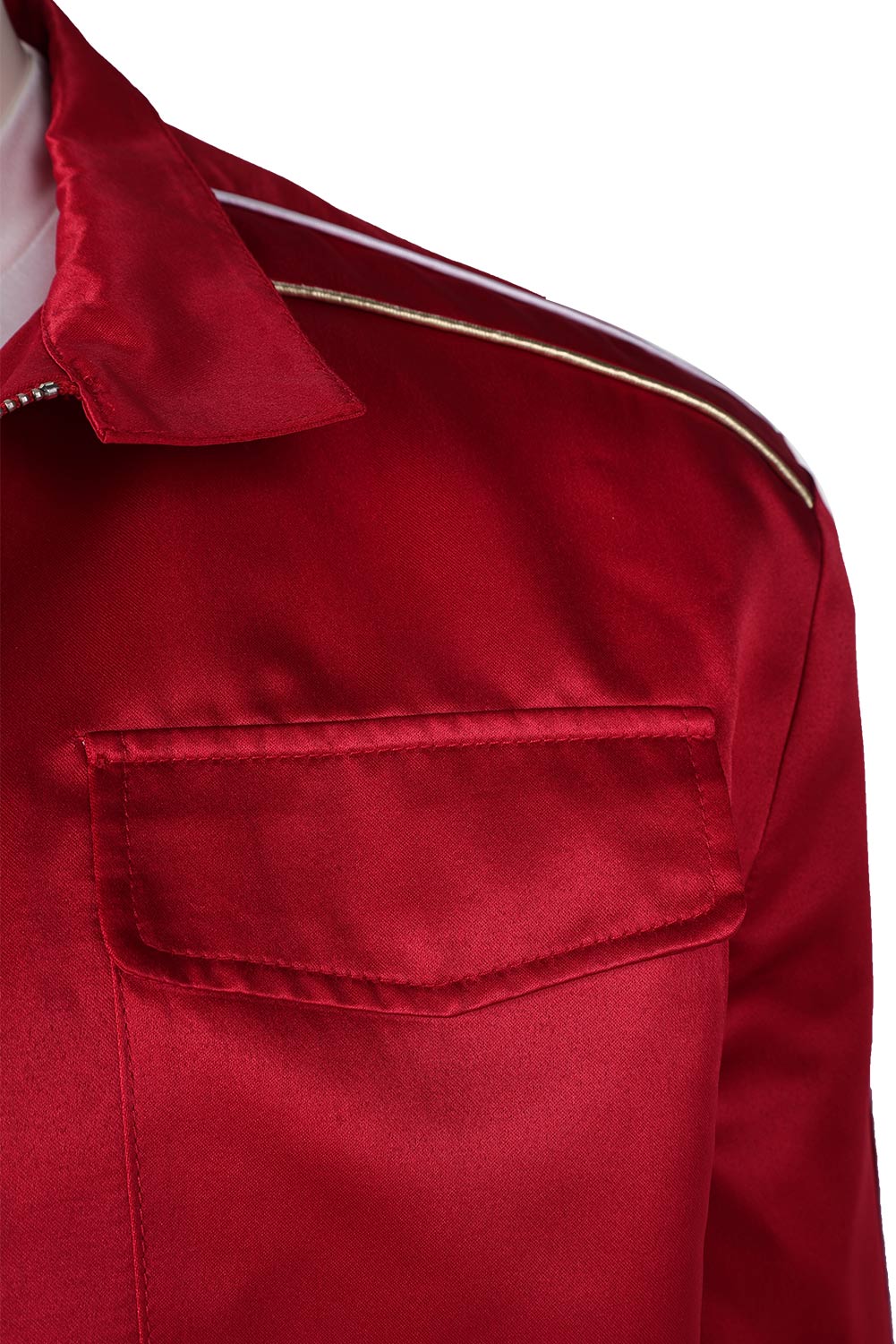 Movie The Fall Guy Colt Seavers Red Jacket Top Set Outfits Halloween Carnival Suit Cosplay Costume