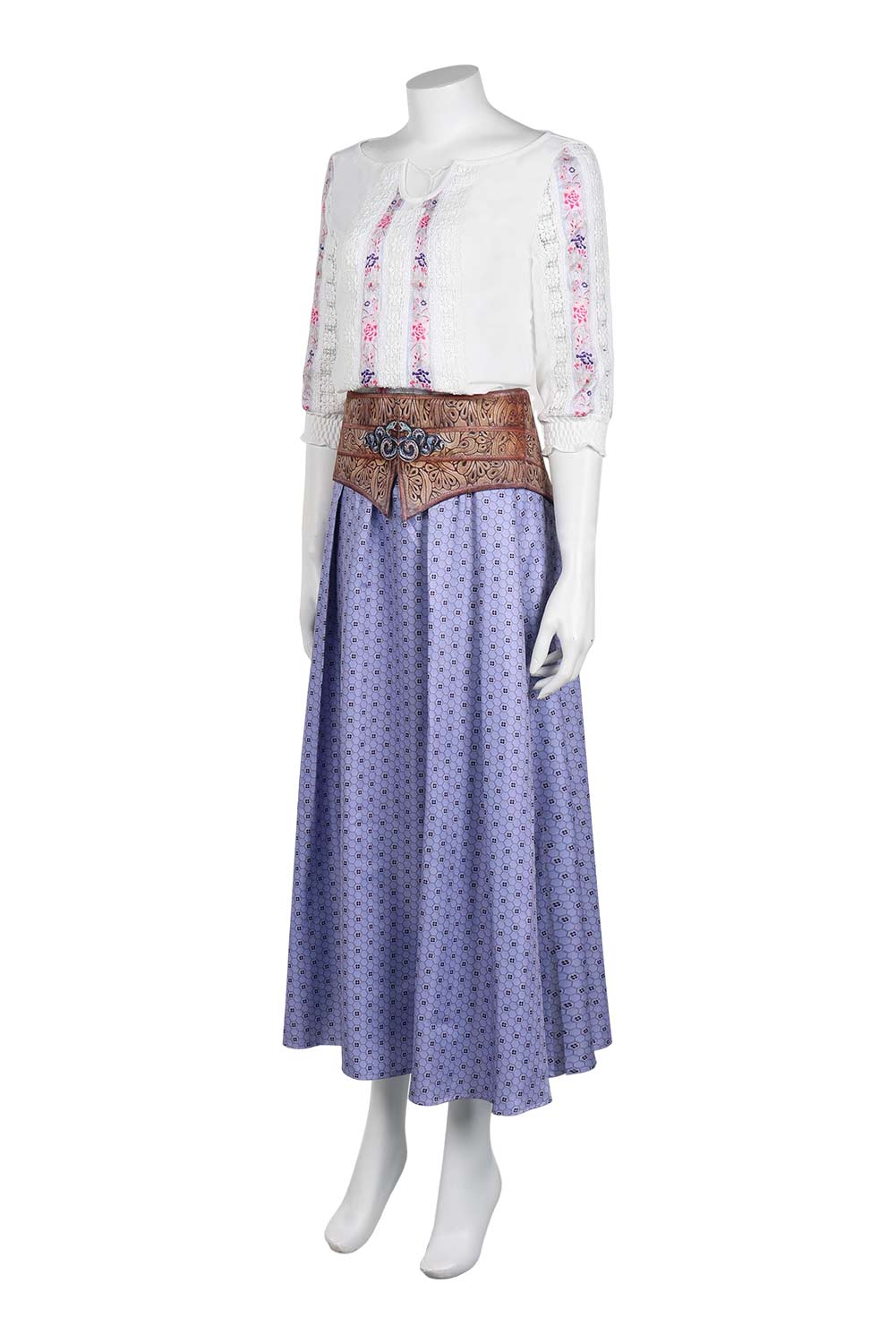 Movie The Hunger Games Lucy Gray Baird Skirt Outfits Halloween Carnival Suit Cosplay Costume