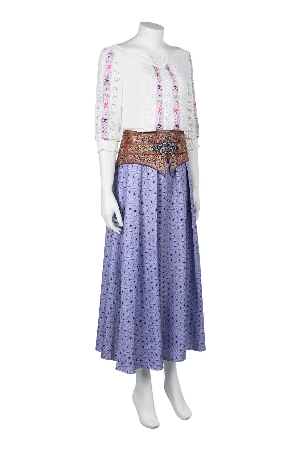 Movie The Hunger Games Lucy Gray Baird Skirt Outfits Halloween Carnival Suit Cosplay Costume