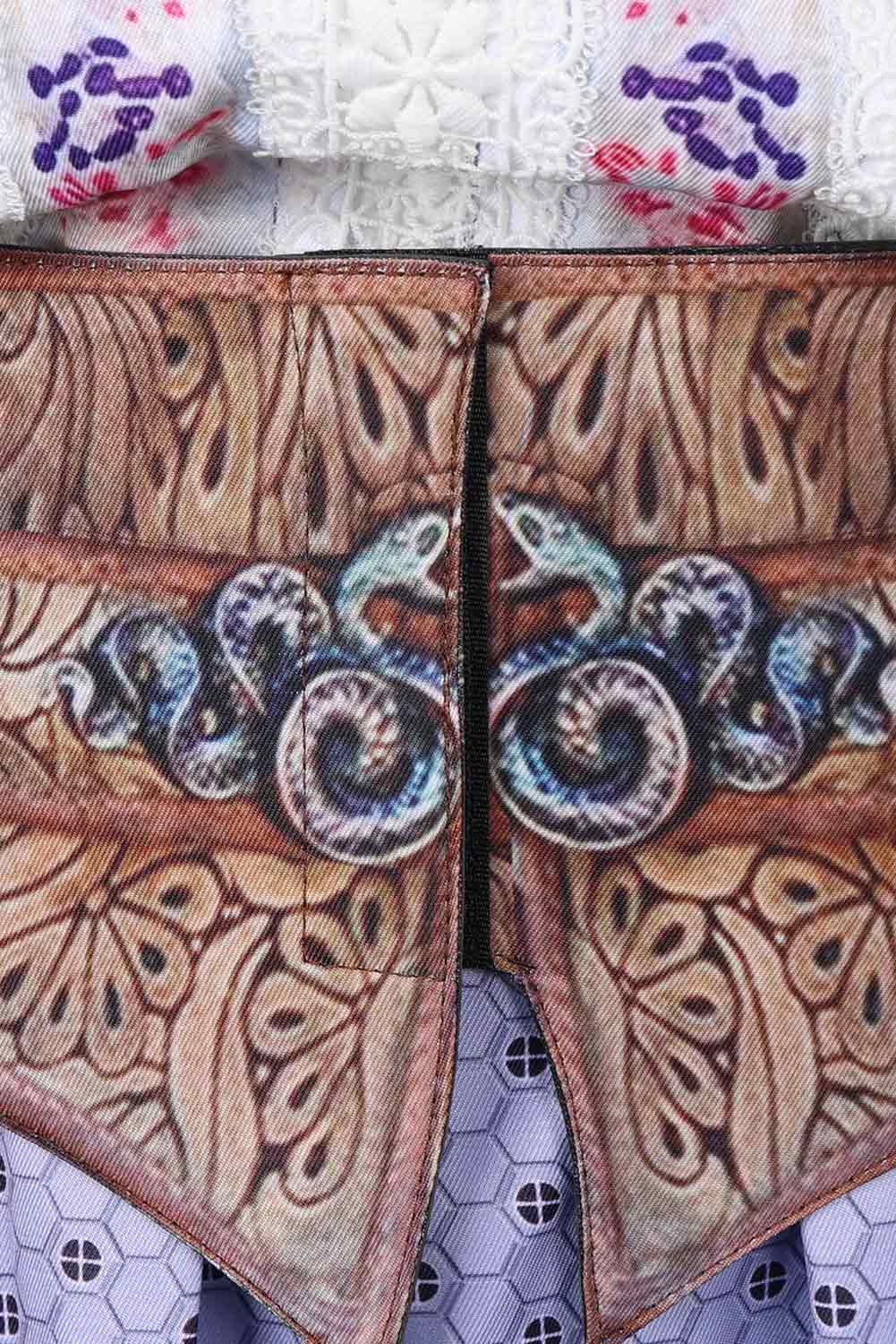 Movie The Hunger Games Lucy Gray Baird Skirt Outfits Halloween Carnival Suit Cosplay Costume