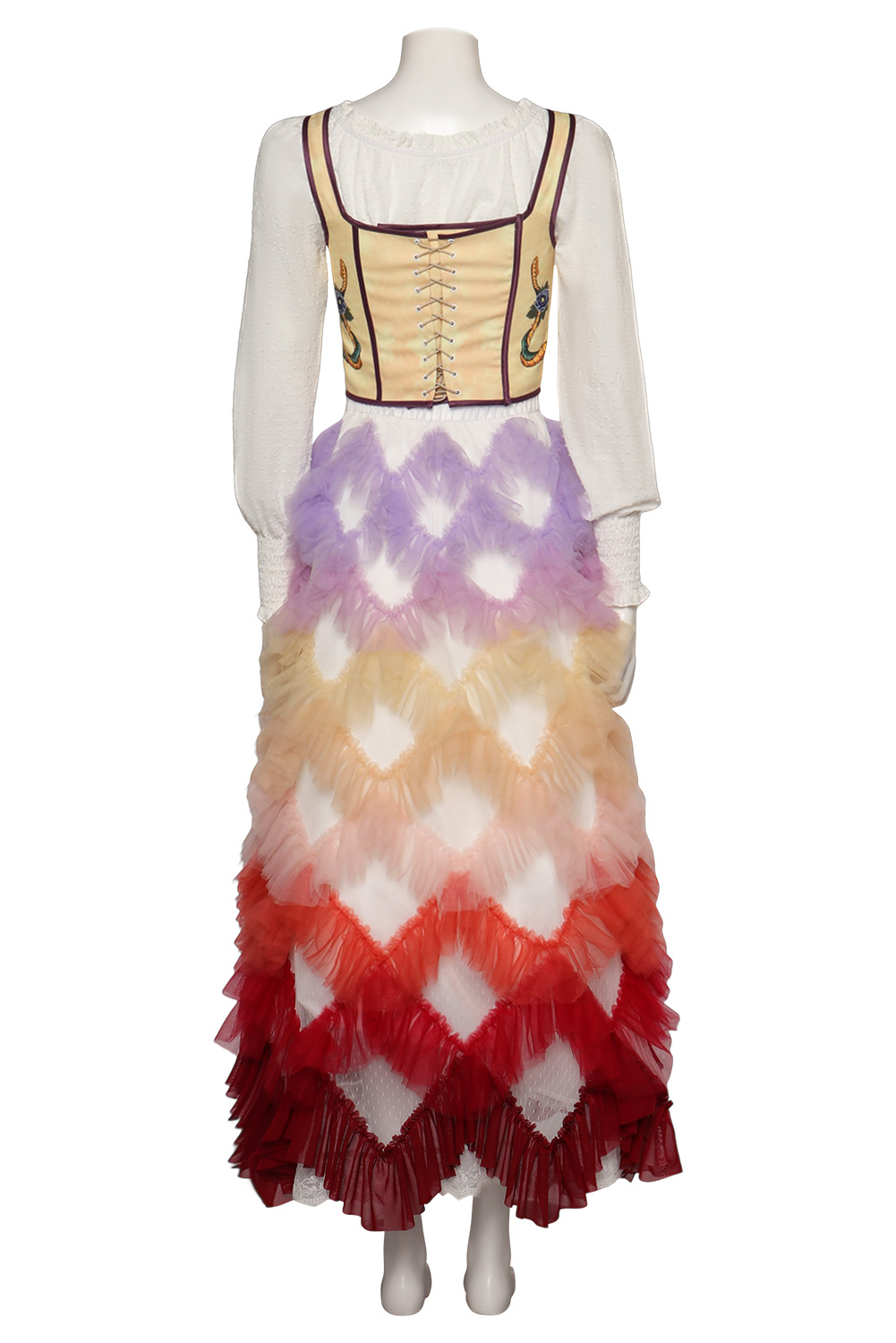 Movie The Hunger Games: The Ballad of Songbirds & Snakes Lucy Gray Baird Full Set Outfits Halloween Carnival Suit Cosplay Costume