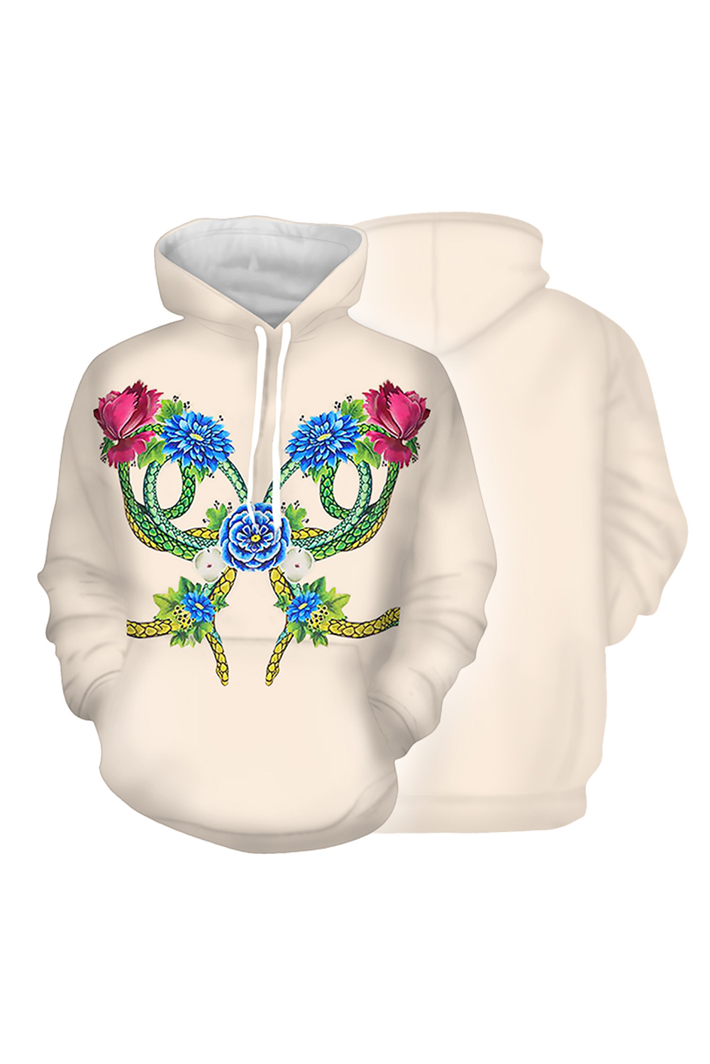 Movie The Hunger Games: The Ballad of Songbirds & Snakes Lucy Gray Baird Printed Hoodie Outfits Halloween Carnival Suit Cosplay Costume