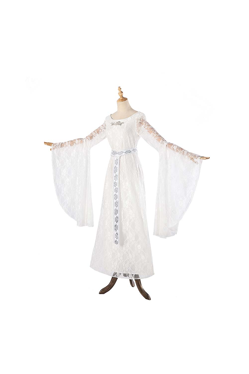 Movie The Lord of the Rings Galadriel Nerwen Elf Queen Dress Outfits Halloween Carnival Suit Cosplay Costume