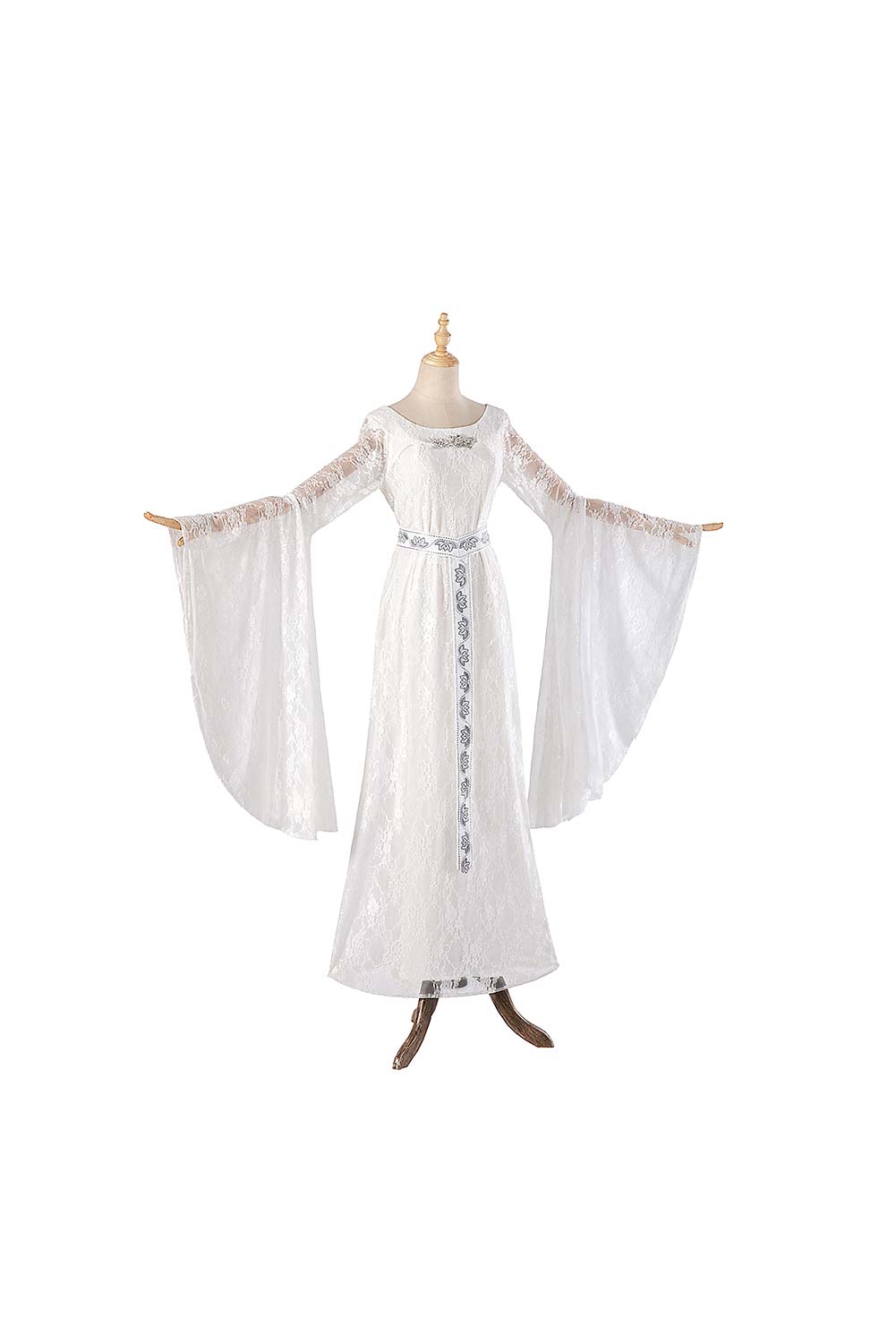 Movie The Lord of the Rings Galadriel Nerwen Elf Queen Dress Outfits Halloween Carnival Suit Cosplay Costume