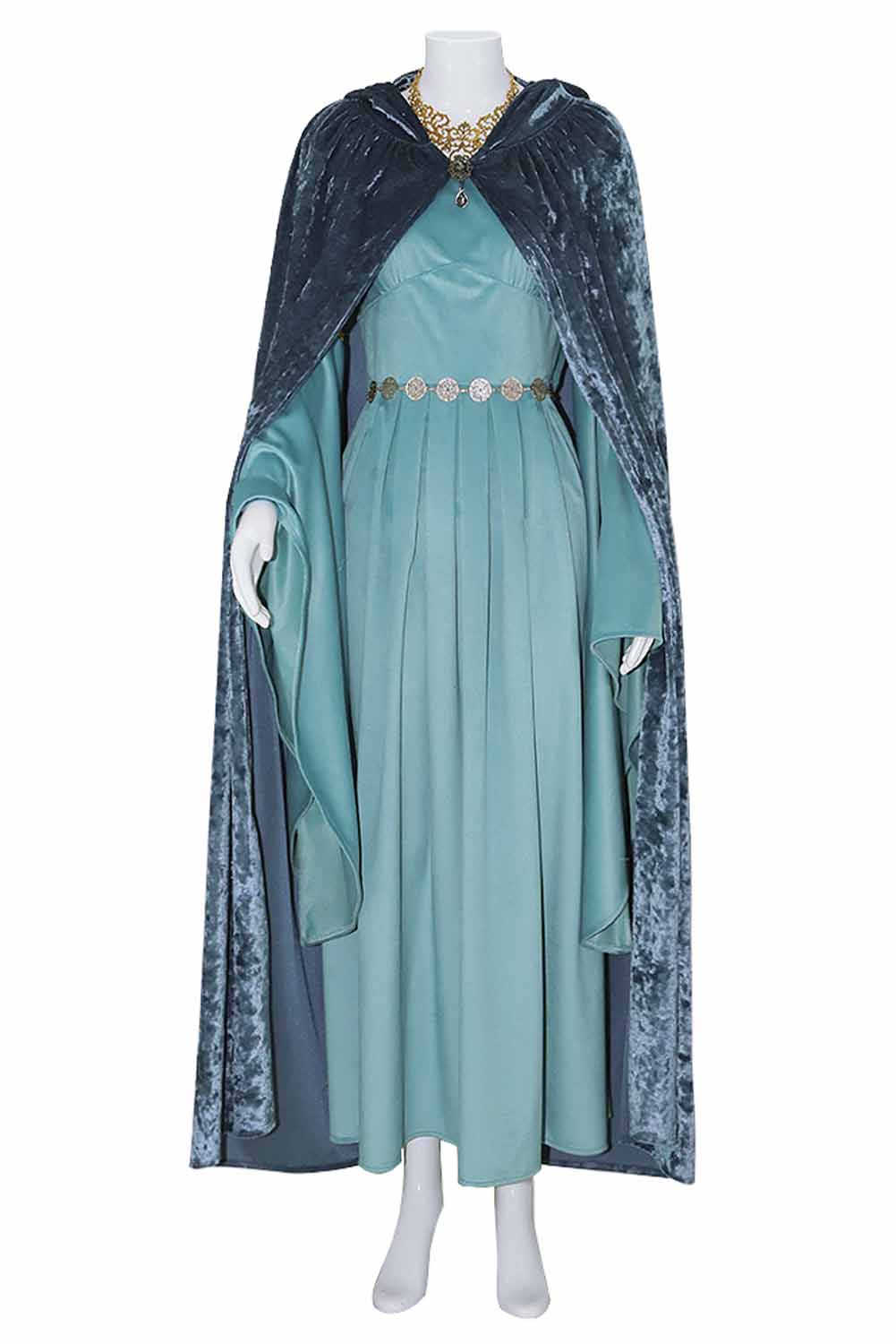 Movie The Lord of the Rings: The Rings of Power 1 Galadriel Elf Princess Outfits Halloween Carnival Suit Cosplay Costume