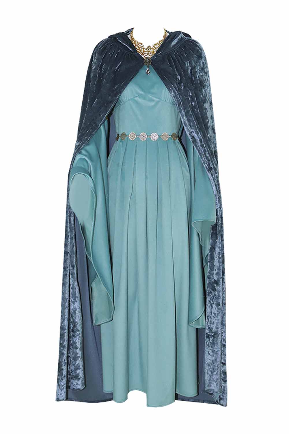 Movie The Lord of the Rings: The Rings of Power 1 Galadriel Elf Princess Outfits Halloween Carnival Suit Cosplay Costume