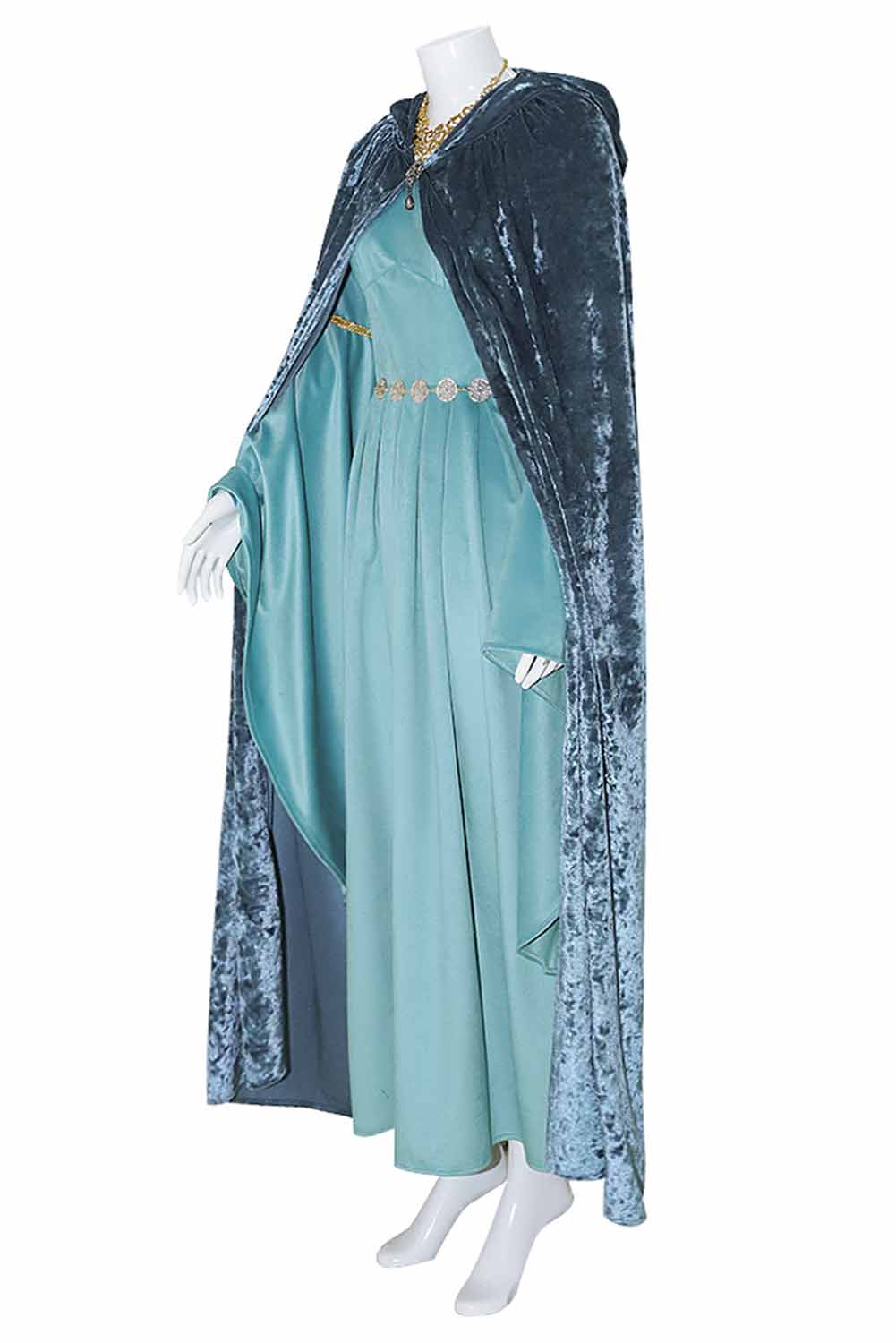 Movie The Lord of the Rings: The Rings of Power 1 Galadriel Elf Princess Outfits Halloween Carnival Suit Cosplay Costume