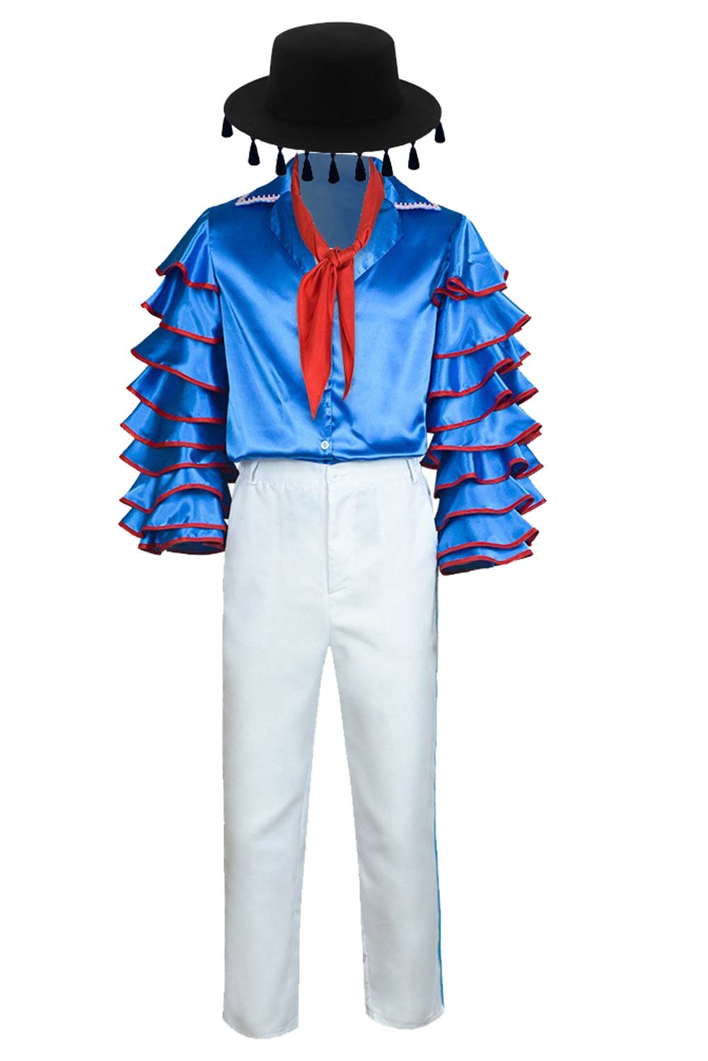 Movie The Mask Jim Carrey Stanley Ipkiss Blue Disco Uniform Set Outfits Halloween Carnival Suit Cosplay Costume
