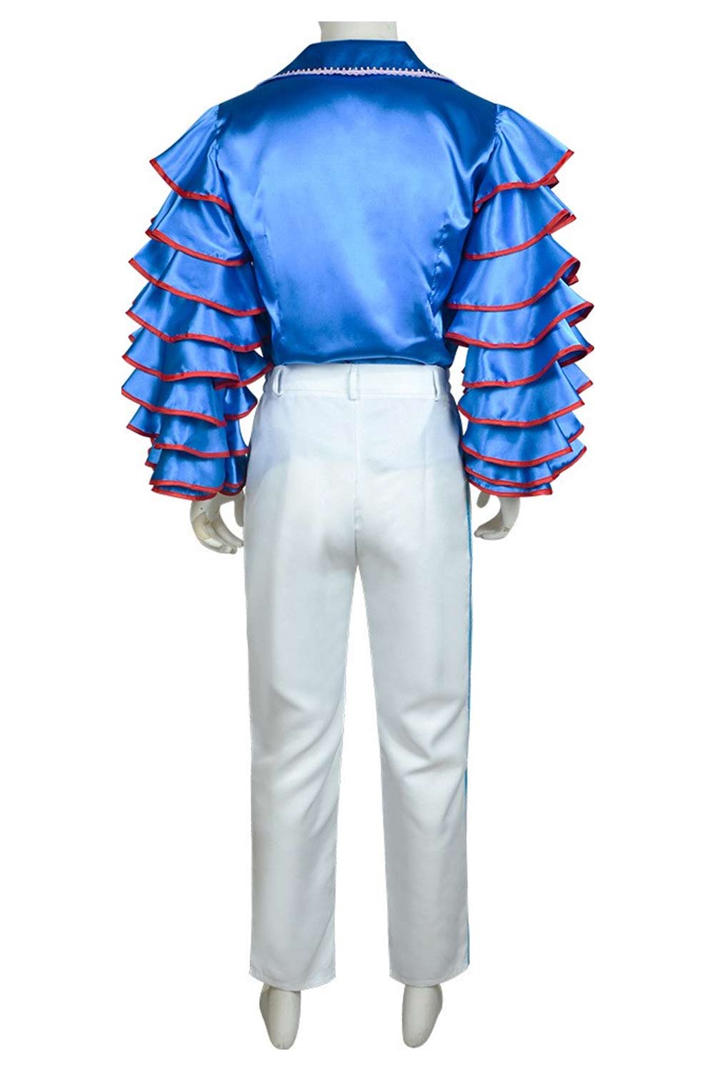 Movie The Mask Jim Carrey Stanley Ipkiss Blue Disco Uniform Set Outfits Halloween Carnival Suit Cosplay Costume