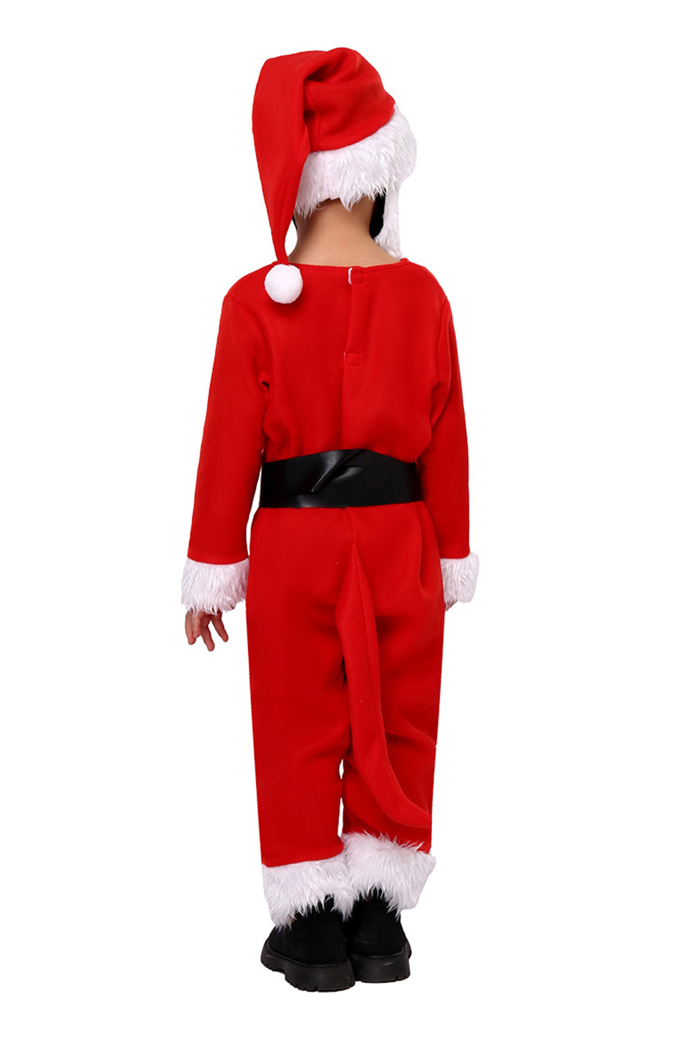 Movie The Nightmare Before Christmas Jack Skellington Christmas Kids Children Outfits Halloween Carnival Suit Cosplay Costume