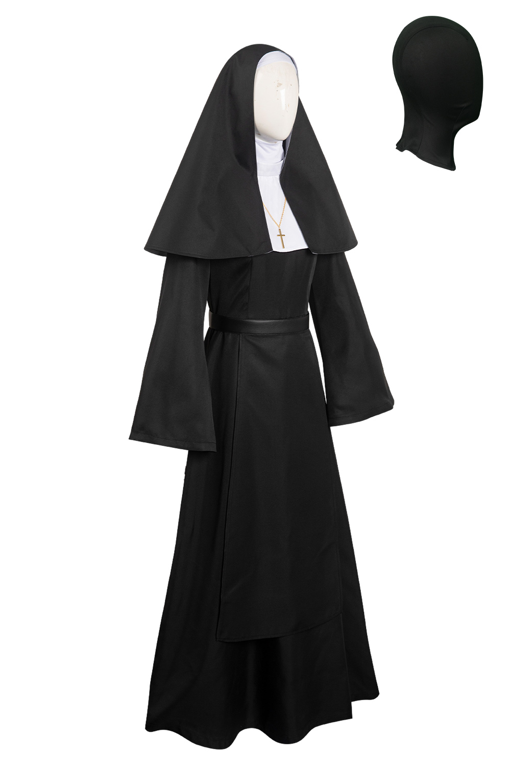 Movie The Nun 2 Nun Full Set Halloween Carnival Suit Cosplay Costume