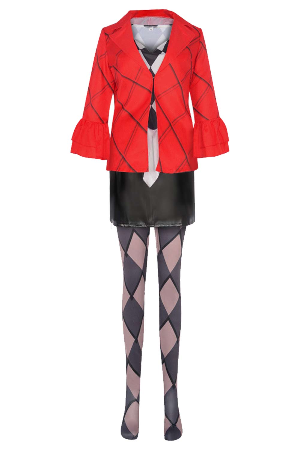 Movie The Suicide Squad Harley Quinn Margot Robbie Full Outfits Halloween Carnival Suit Cosplay Costume   