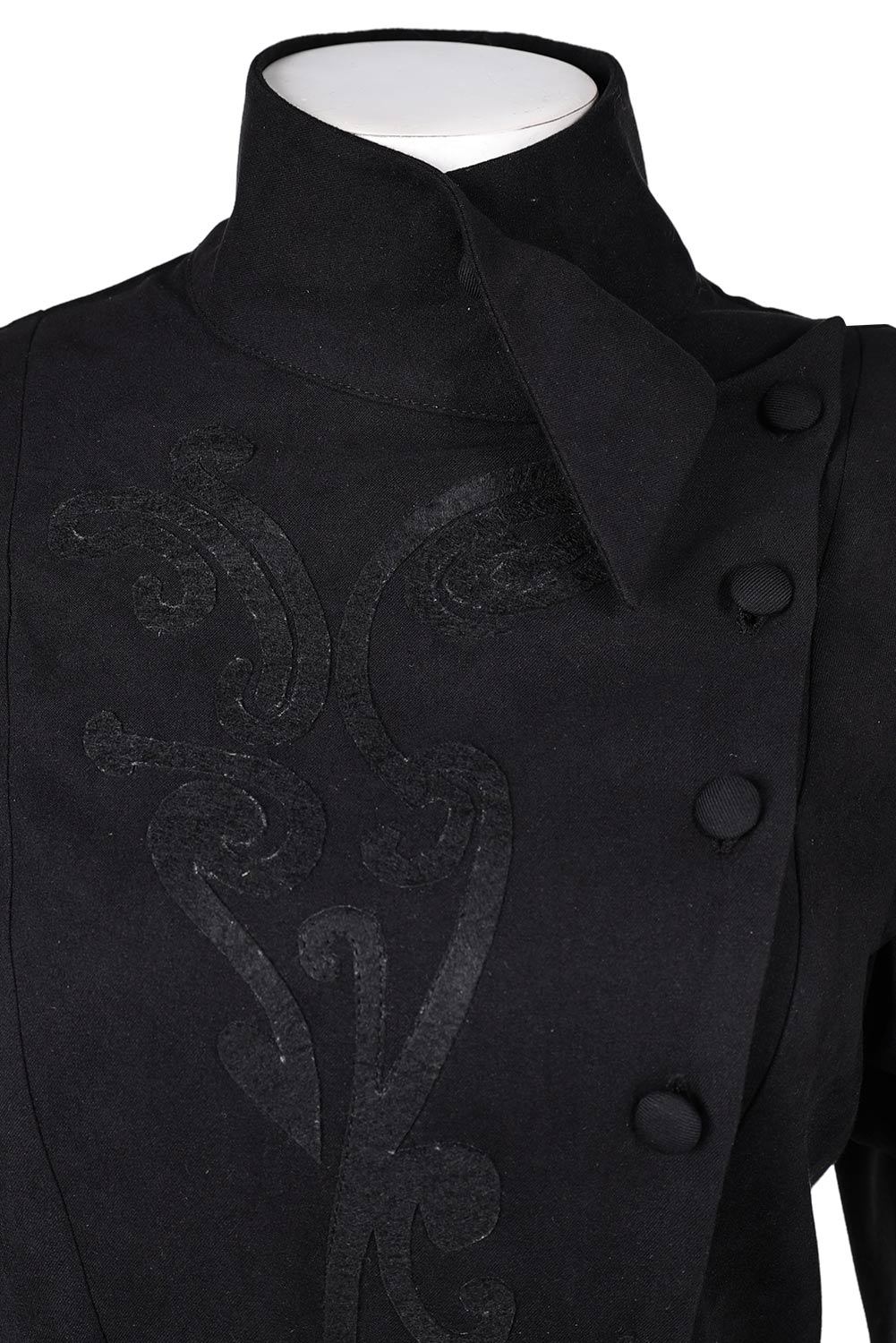 Movie Wicked (2024) Elphaba Witch Bubble Sleeve Dress Outfits Halloween Carnival Suit Cosplay Costume