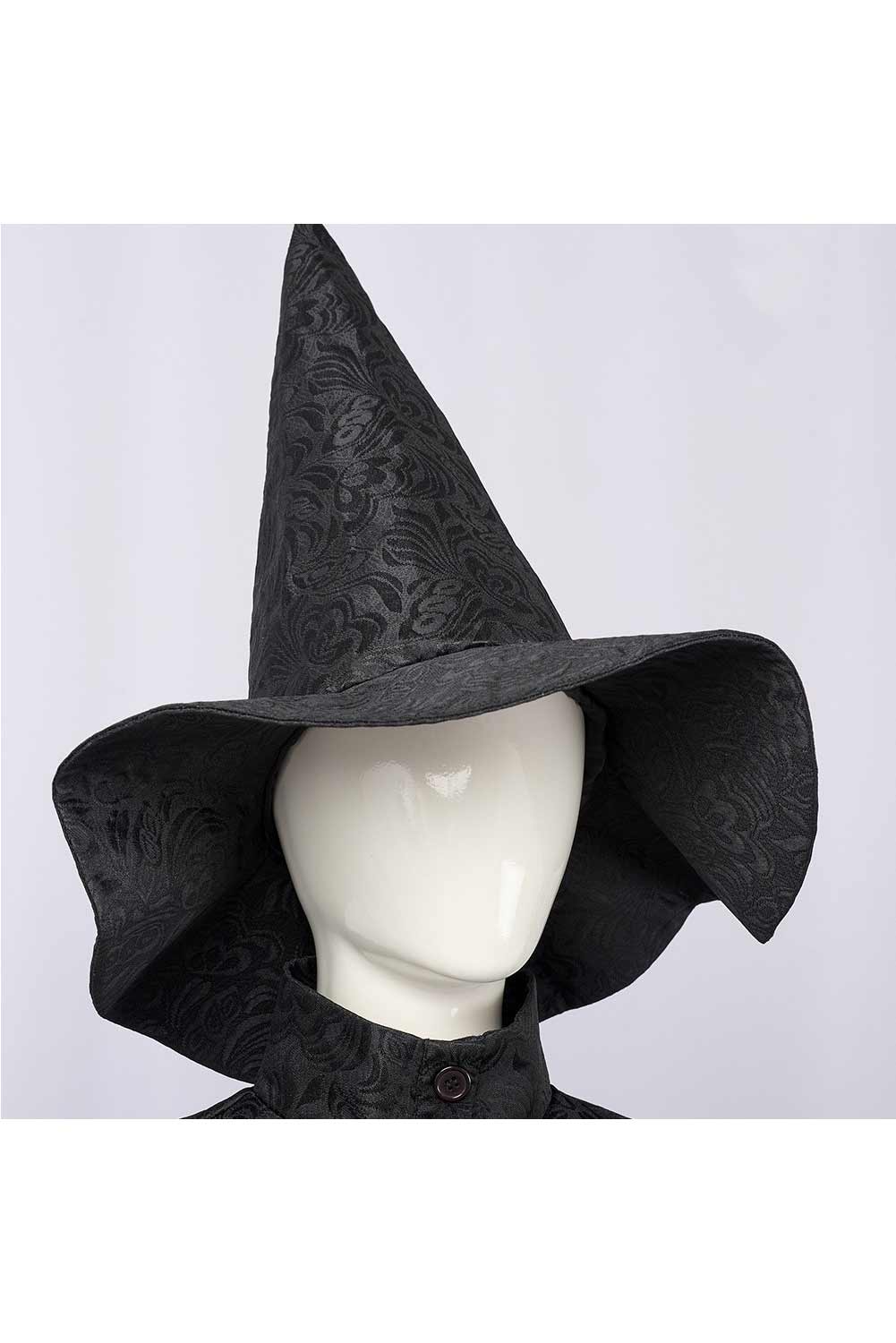 Movie Wicked 2024 Elphaba Women Witch Dress Outfits Halloween Carnival Suit Cosplay Costume
