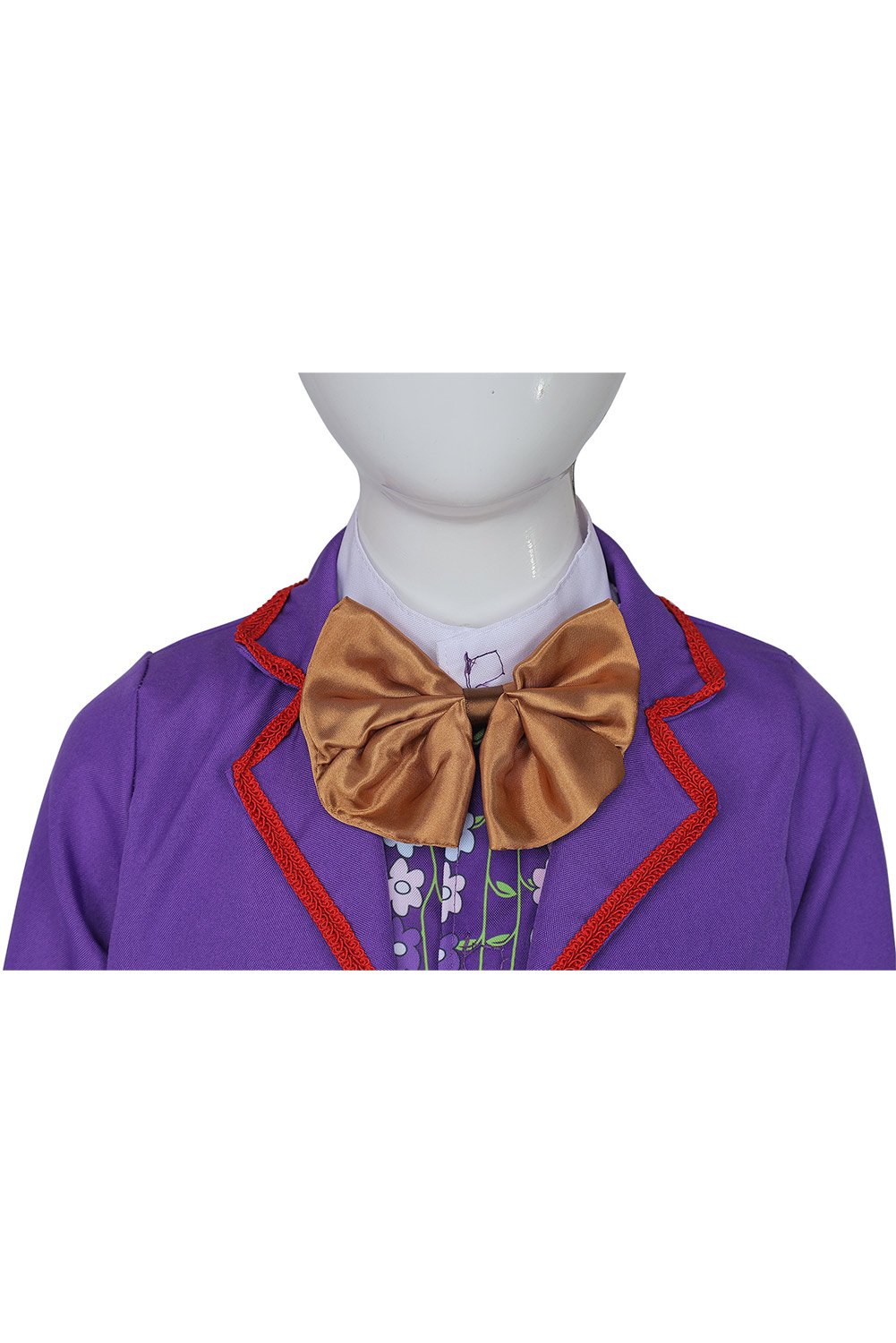Movie Willy Wonka Kids Children Charlie and the Chocolate Factory Uniform Set Outfits Halloween Suit Cosplay Costume
