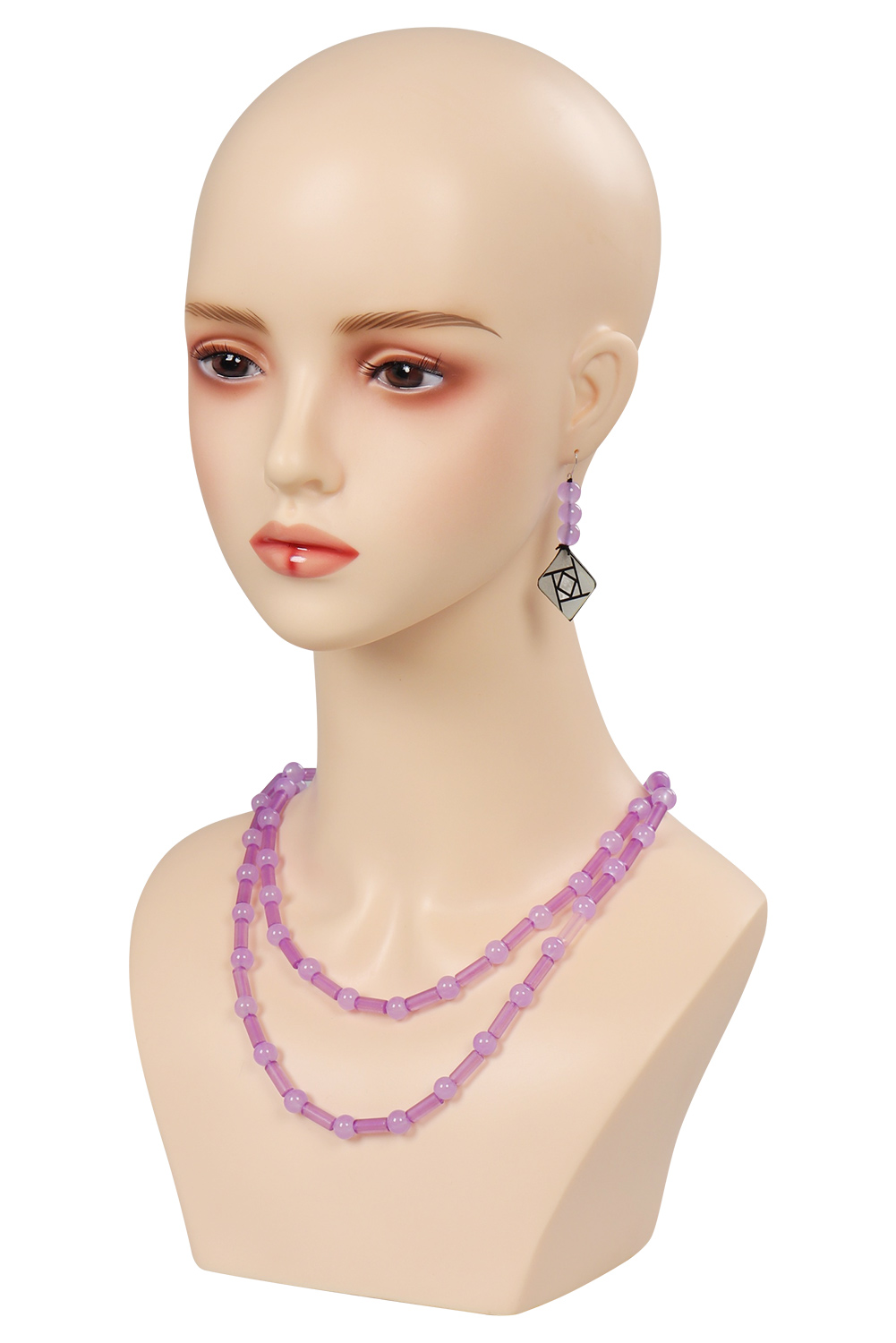 Movie Wish Asha Cosplay Necklace Earrings Halloween Carnival Costume Accessories