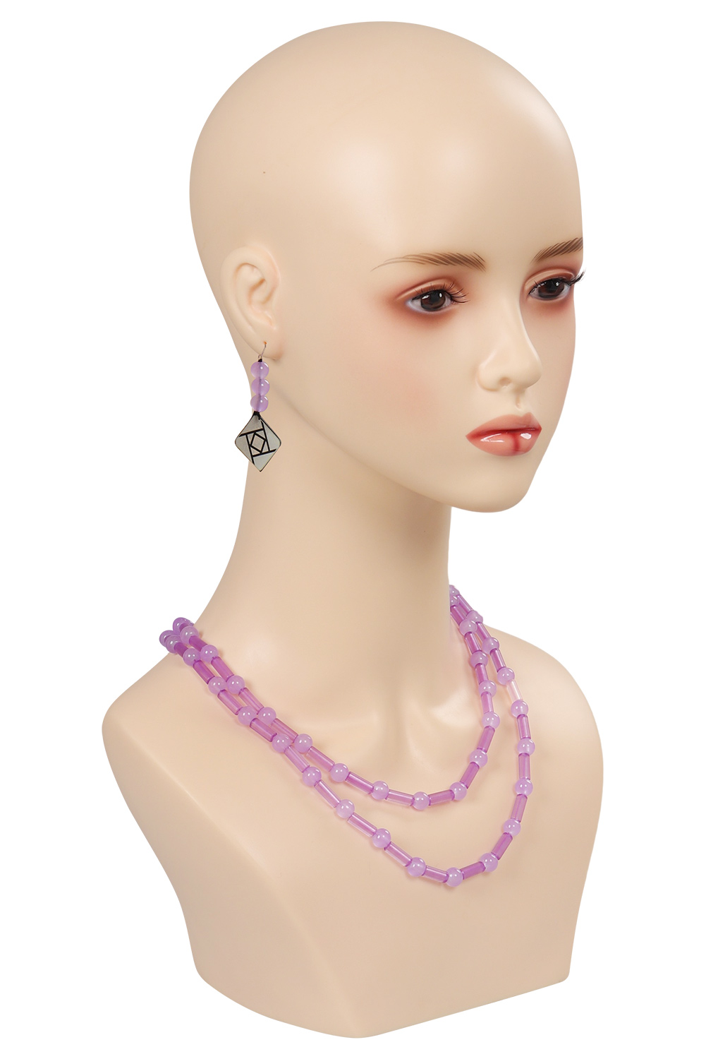 Movie Wish Asha Cosplay Necklace Earrings Halloween Carnival Costume Accessories