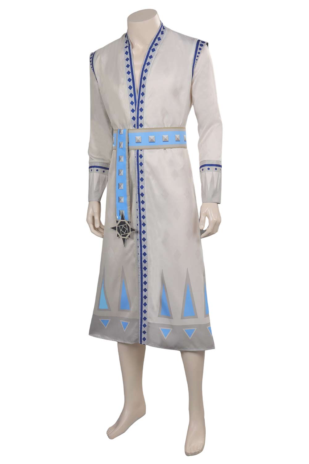 Movie Wish King Magnifico White Outfits Halloween Carnival Suit Cosplay Costume