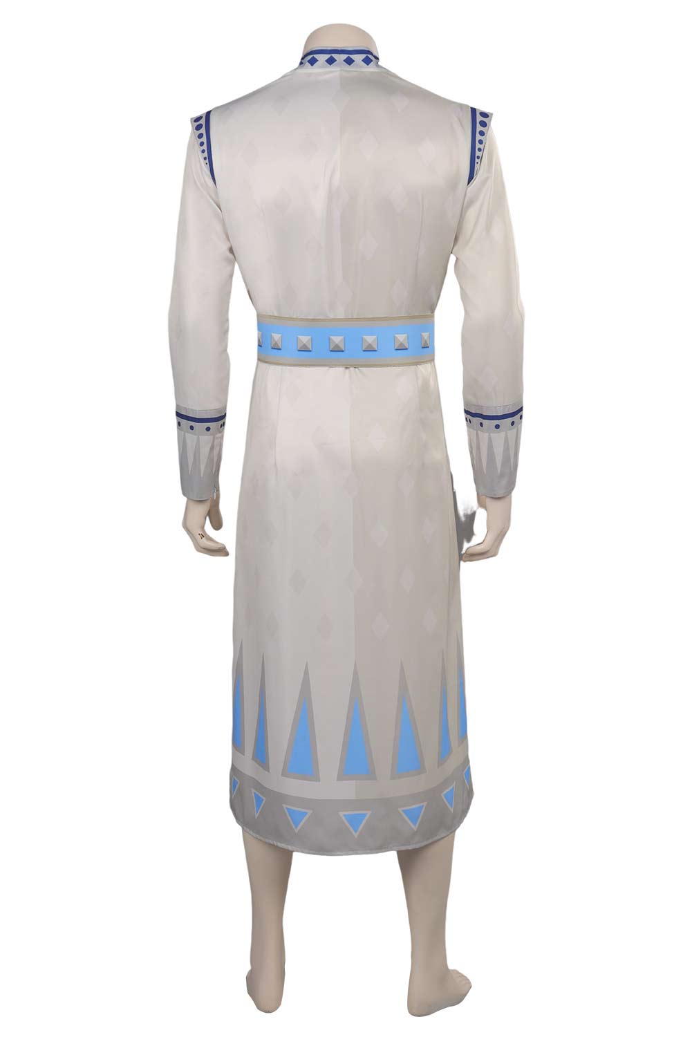 Movie Wish King Magnifico White Outfits Halloween Carnival Suit Cosplay Costume