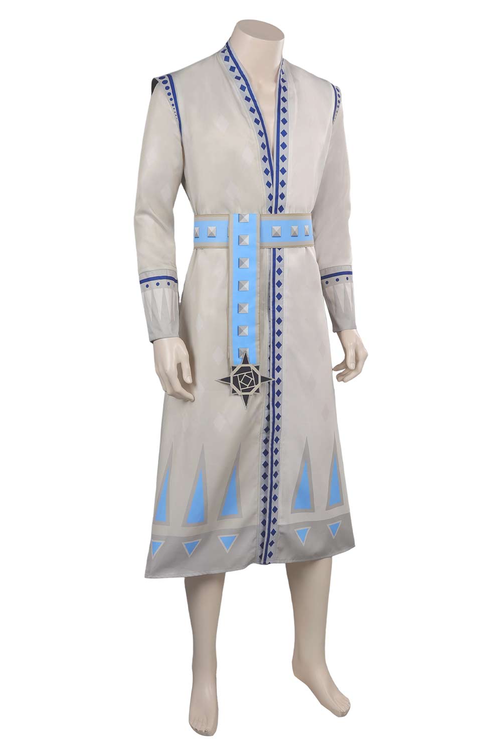 Movie Wish King Magnifico White Outfits Halloween Carnival Suit Cosplay Costume