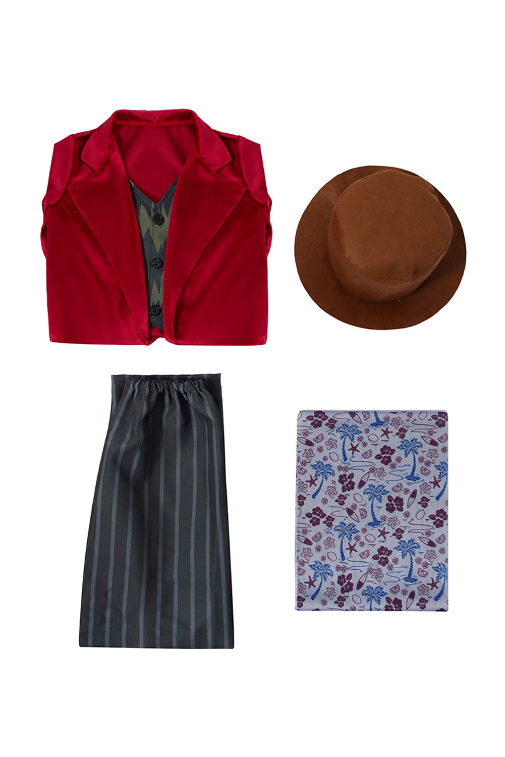 Movie Wonka Chocolate Factory Kids Children Outfits Halloween Carnival Suit Cosplay Costume