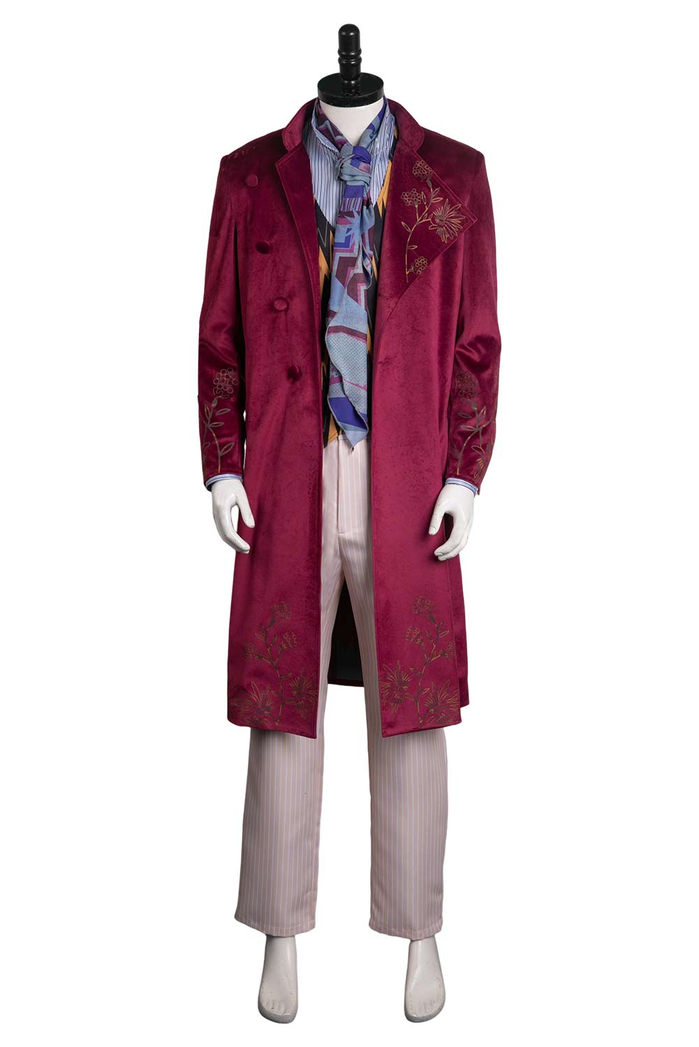 Movie Wonka Coat Outfits Halloween Carnival Suit Cosplay Costume