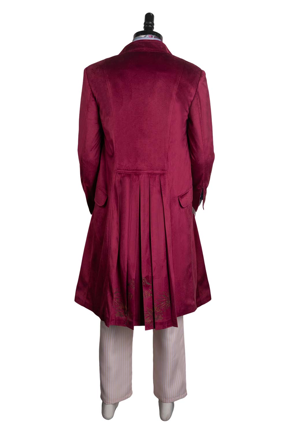 Movie Wonka Coat Outfits Halloween Carnival Suit Cosplay Costume