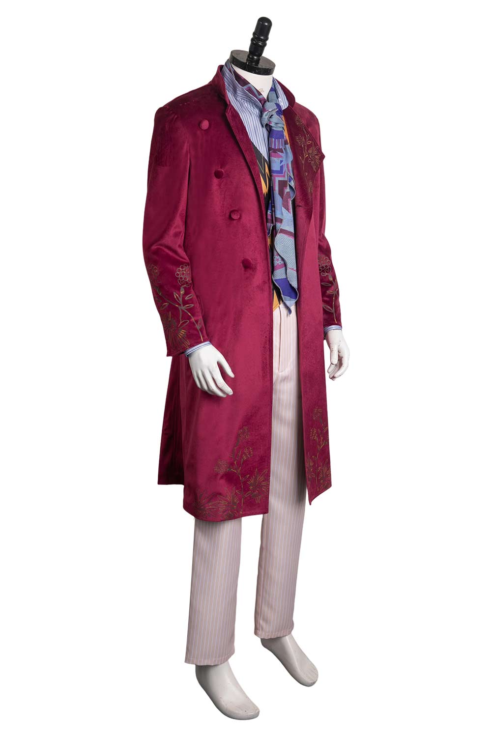Movie Wonka Coat Outfits Halloween Carnival Suit Cosplay Costume