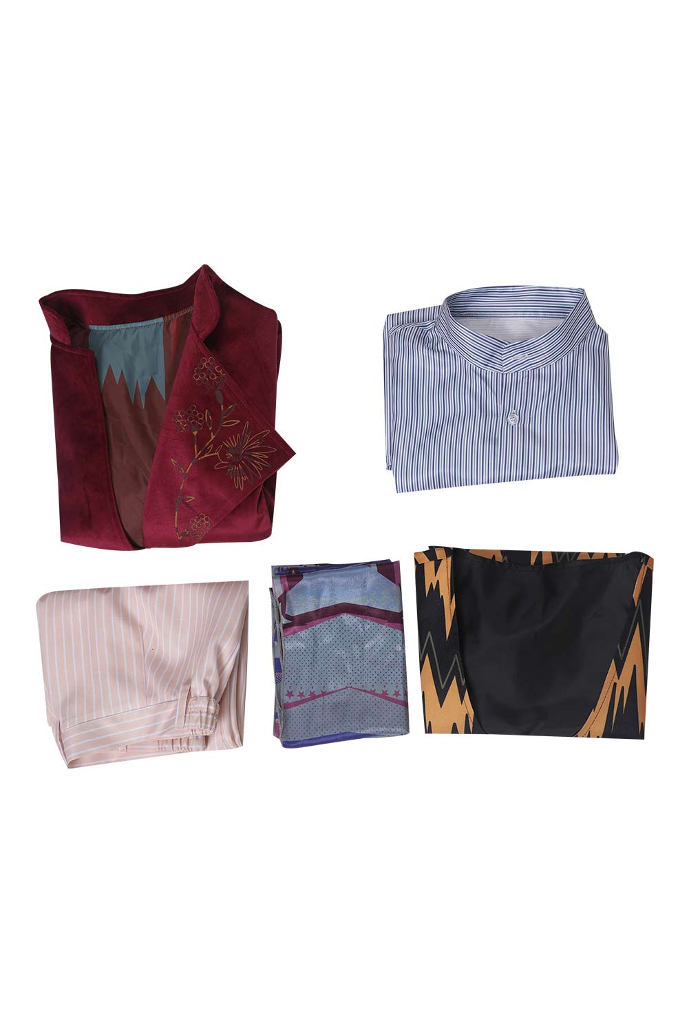 Movie Wonka Coat Outfits Halloween Carnival Suit Cosplay Costume
