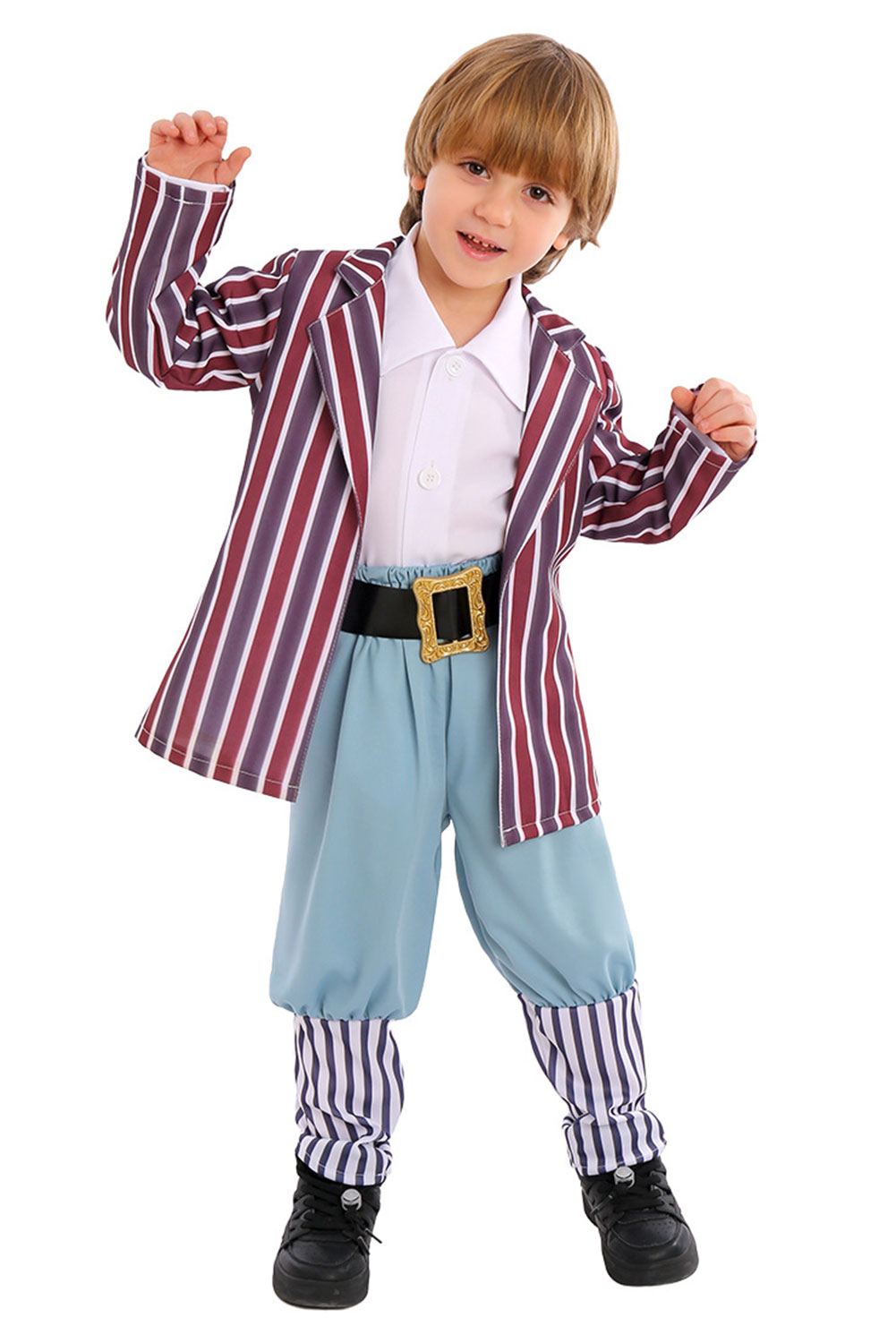 Movie Wonka Oompa Loompa Kids Children Outfits Halloween Carnival Suit Cosplay Costume