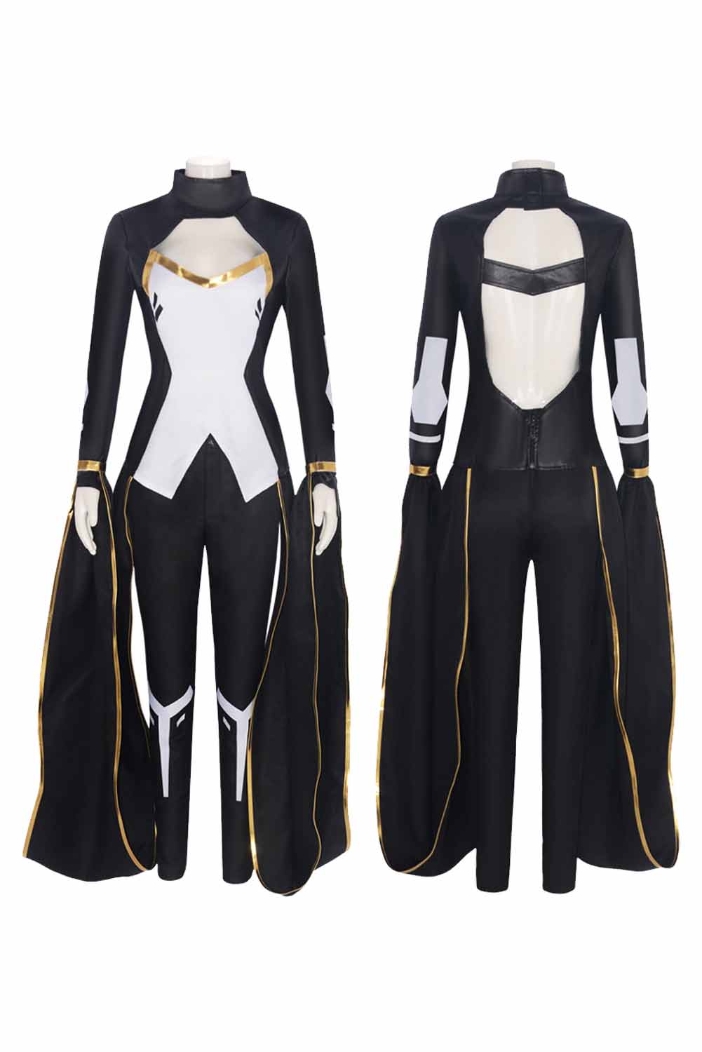 Movie X-Man Storm Black Combat Suit Outfits Halloween Carnival Suit Cosplay Costume