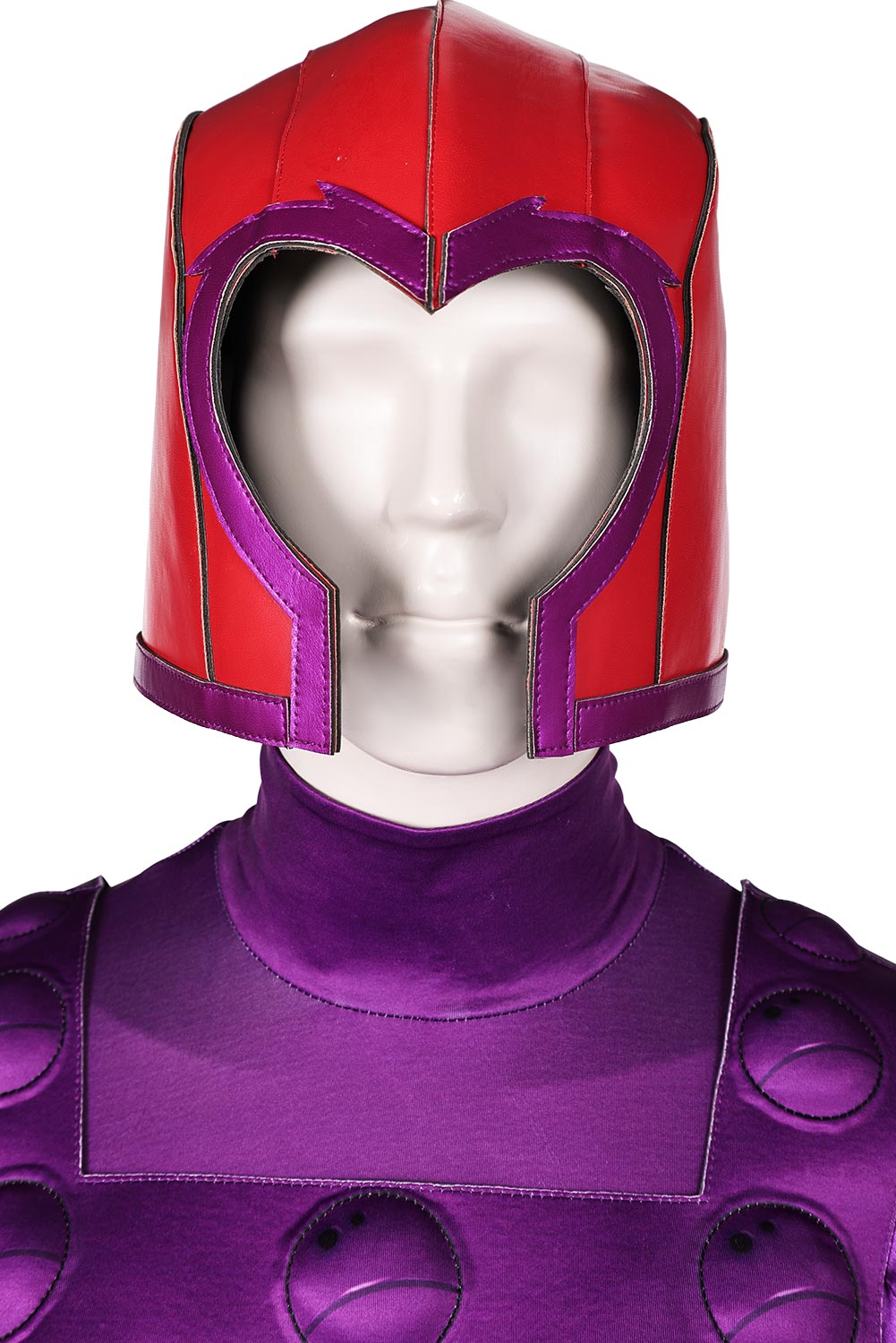 Movie X-Men Magneto Jumpsuit With Cloak Headgear Outfits Halloween Carnival Suit Cosplay Costume