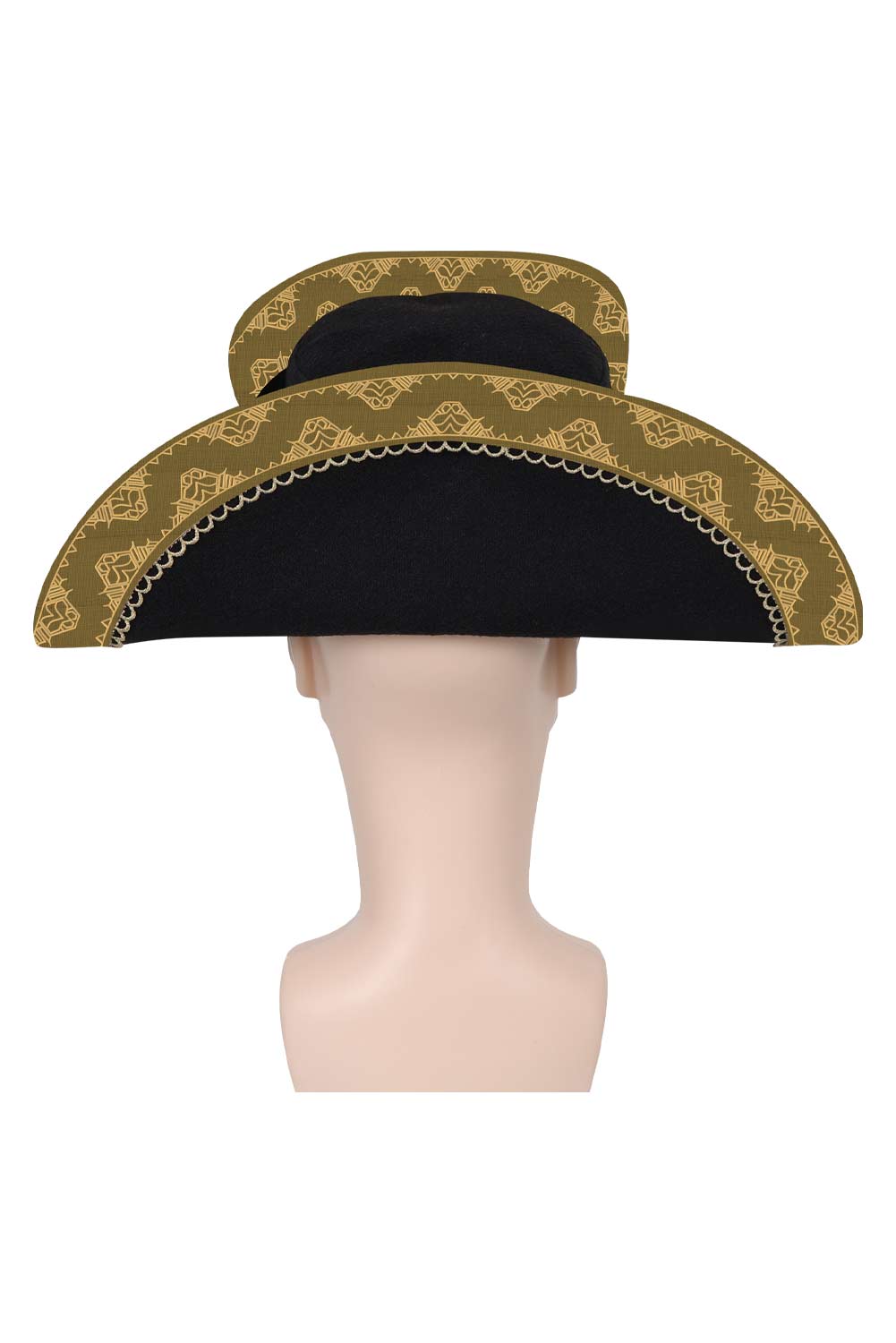 Napoleon President Captain Hat Cosplay Halloween Carnival Costume Accessories