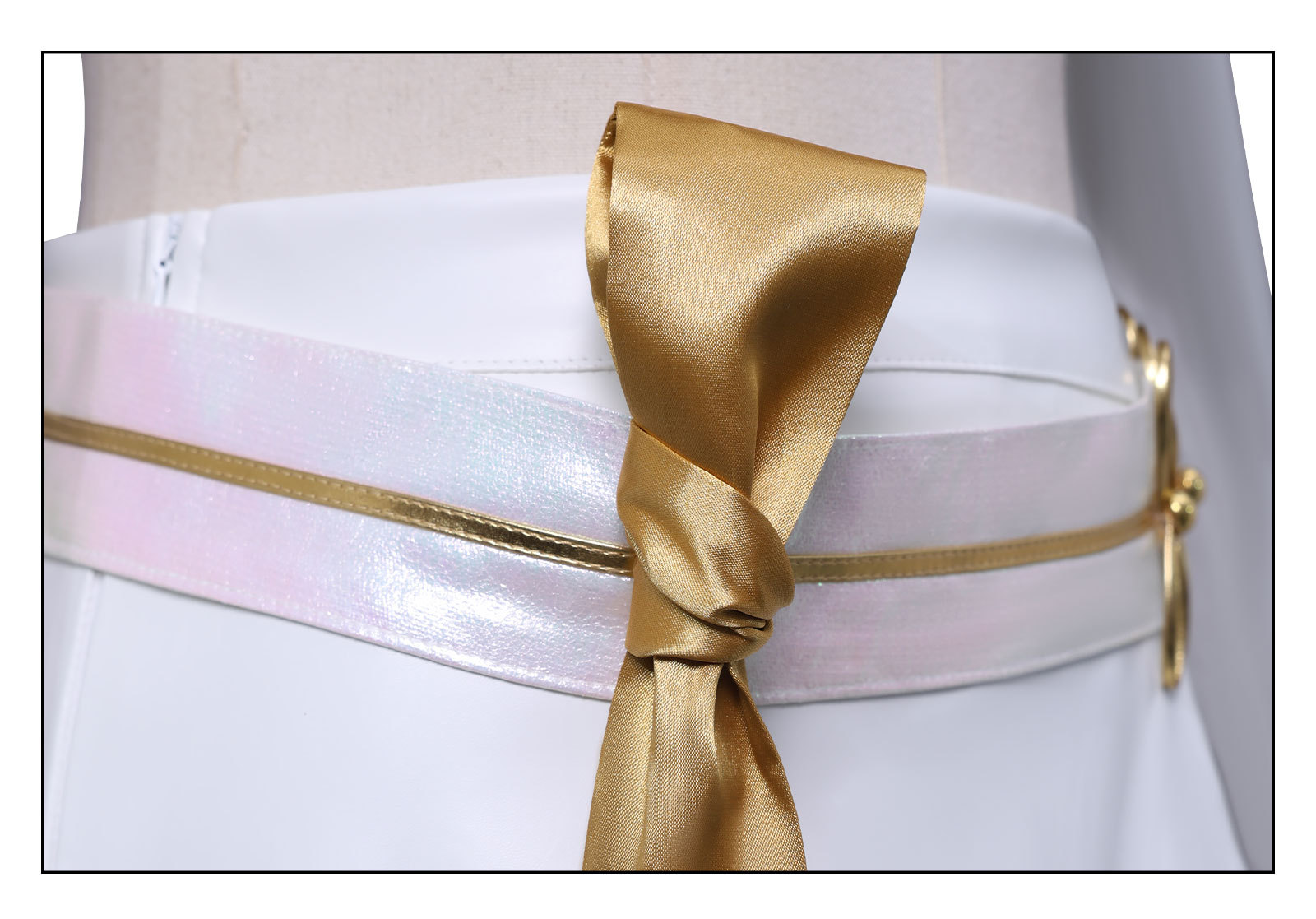 Kpop Demon Hunters Mira What It Sounds Like White Unifrom Stage Outfits Carnival Halloween Party Cosplay Costume