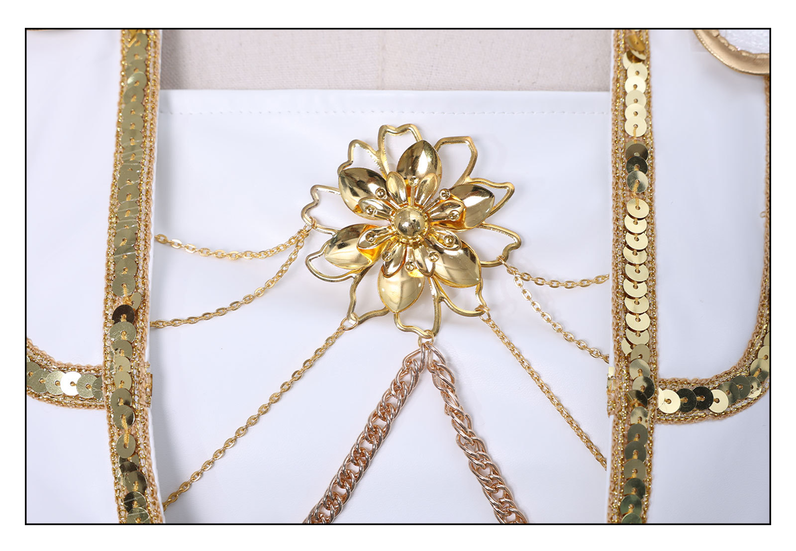 Kpop Demon Hunters Mira What It Sounds Like White Unifrom Stage Outfits Carnival Halloween Party Cosplay Costume