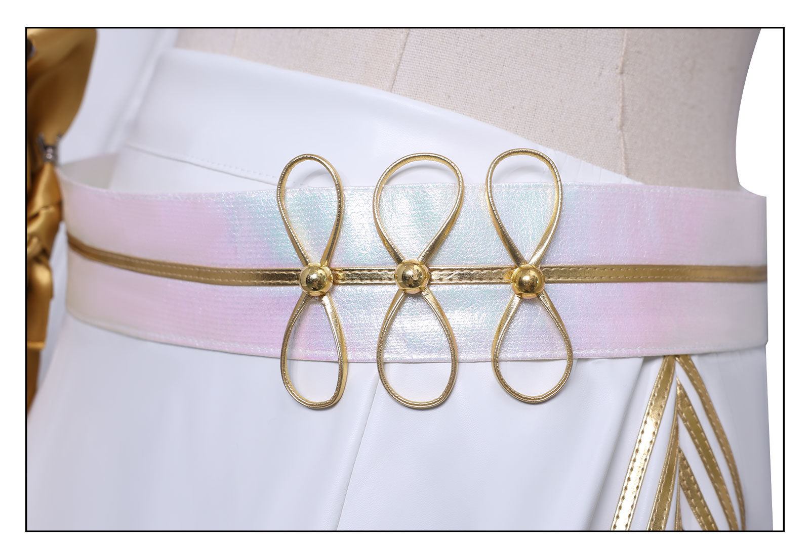 Kpop Demon Hunters Mira What It Sounds Like White Unifrom Stage Outfits Carnival Halloween Party Cosplay Costume