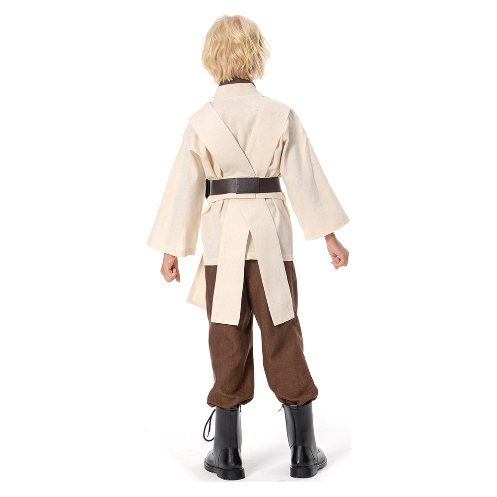 Obi-Wan Kenobi Kids Cosplay Costume Halloween Suit Child Version