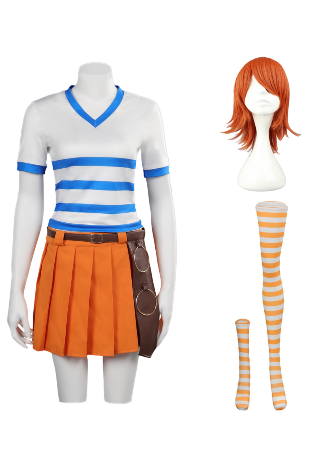 One Piece 2023 Nami Dress Outfits Halloween Carnival Suit Cosplay Costume