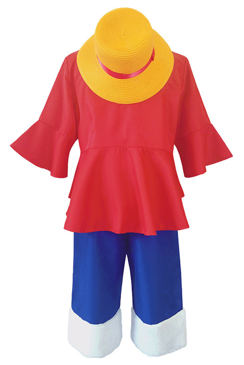 One Piece Luffy Kids Children Outfits Halloween Carnival Party Suit Cosplay Costume