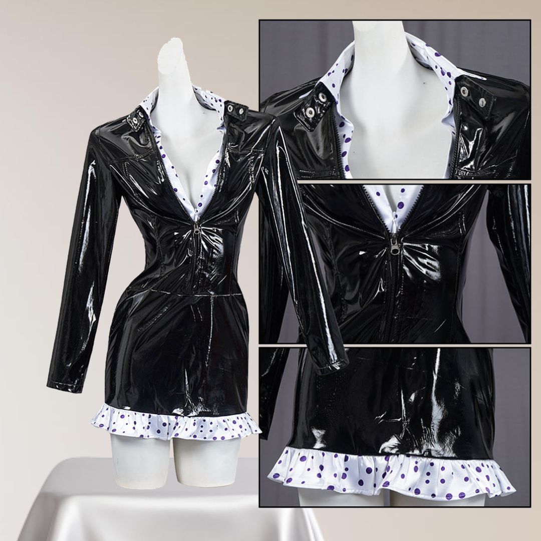 One Piece Nico·Robin Enies Lobby Arc Leather Dress Outfits Halloween Carnival Suit Cosplay Costume