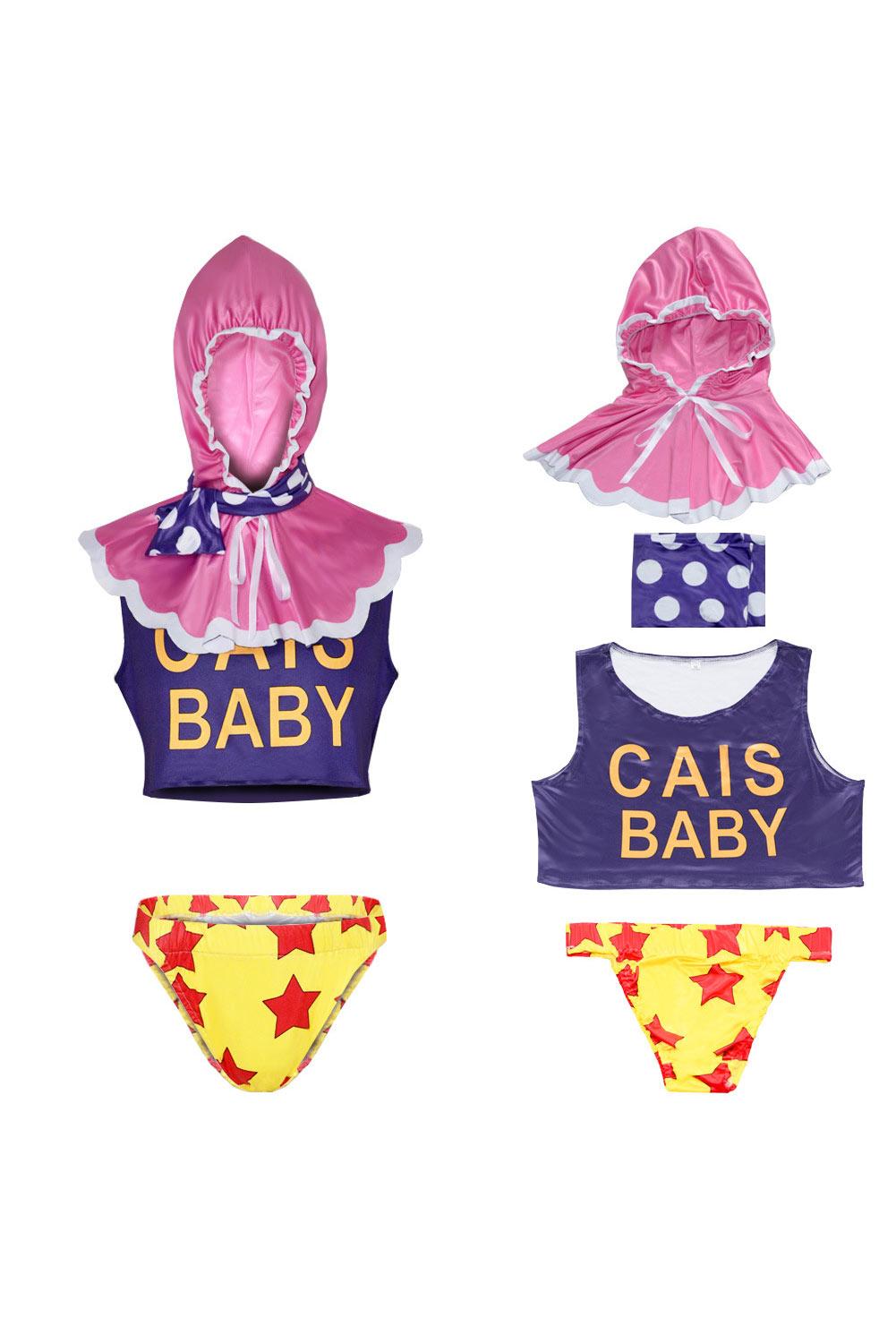 One Piece Senor Pink Outfits Halloween Carnival Suit Cosplay Costume