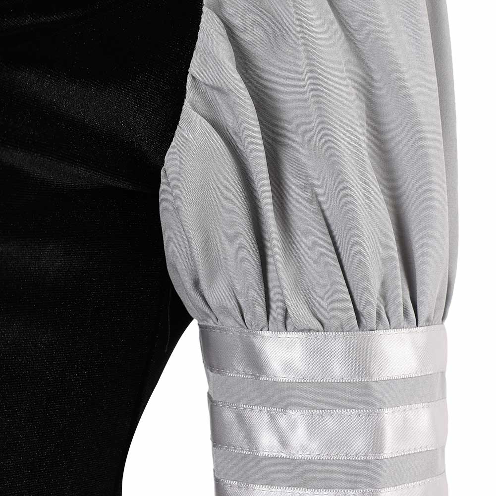 Padme Amidala AOC Woman Black Gown Set Halloween Carnival Party Cosplay Costume