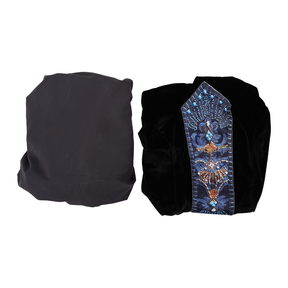 Padme Amidala AOC Woman Black Gown Set Halloween Carnival Party Cosplay Costume