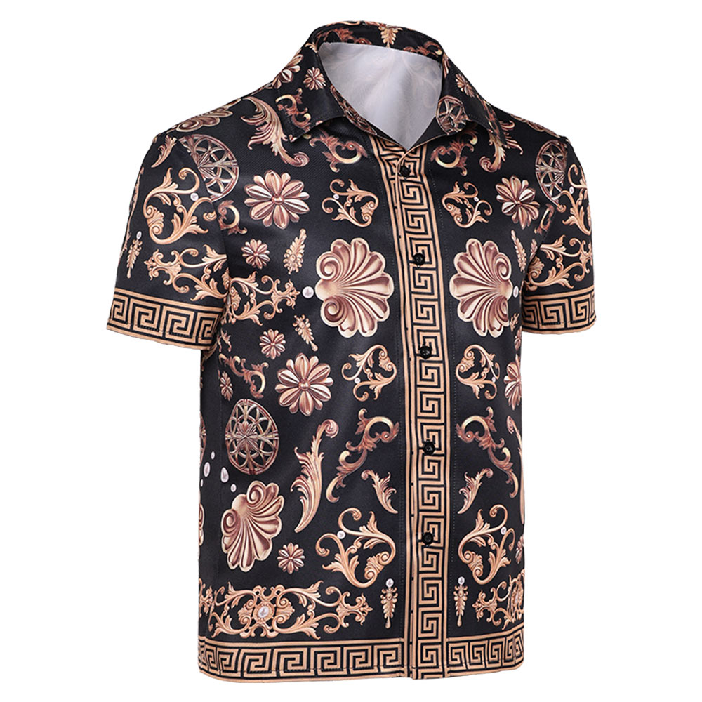 Peacemaker Season 2 Christopher Smith Printed Shirt Halloween Carnival Party Cosplay Costume