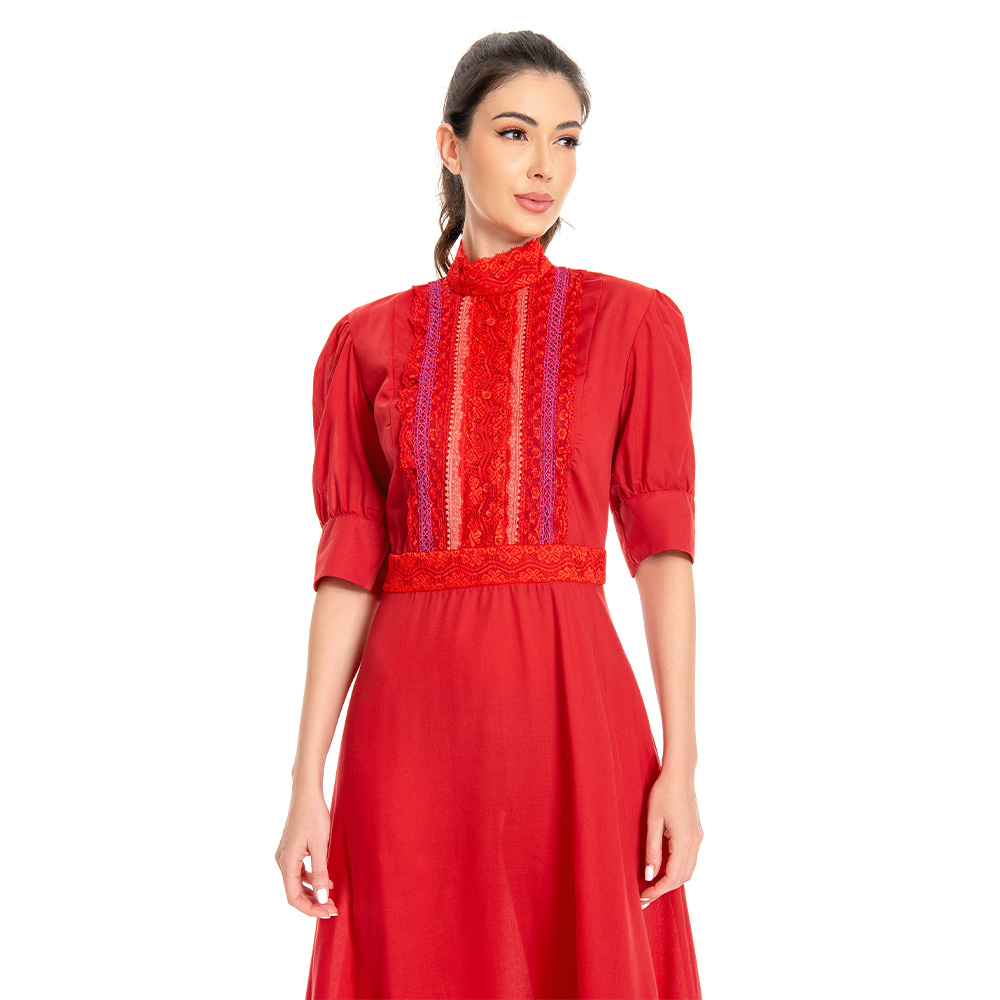 Pearl (2022) X Pearl Red Dress Outfits Halloween Horror Carnival Suit Cosplay Costume