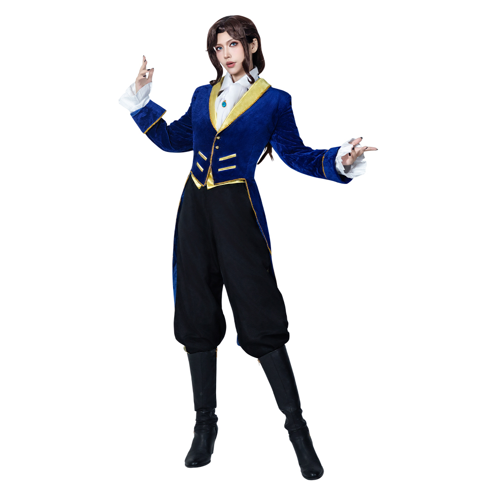 Prince Beast Outfits Halloween Carnival Suit Cosplay Costume