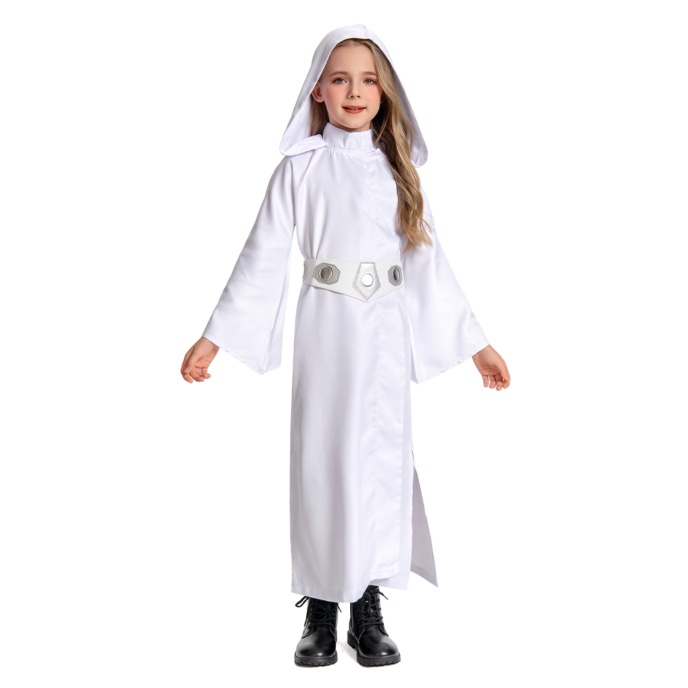 Princess Leia Kids Halloween Carnival Suit  Cosplay Costume