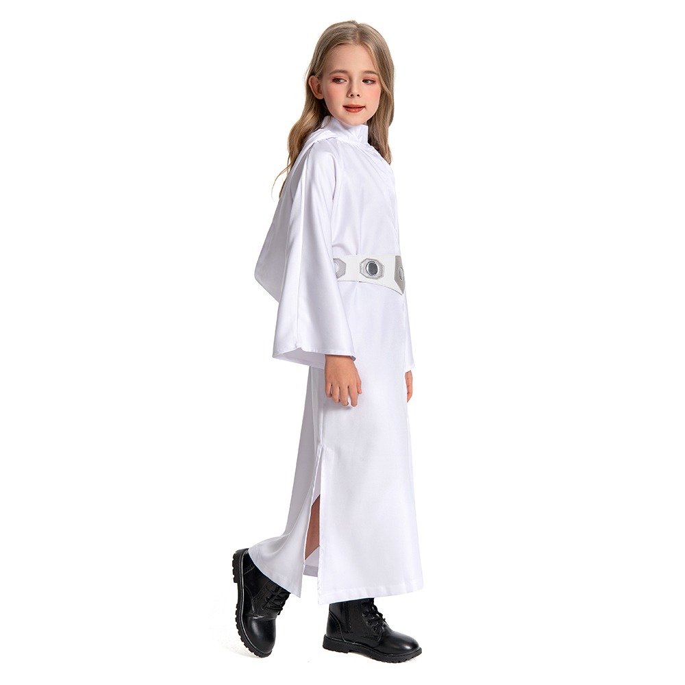 Princess Leia Kids Halloween Carnival Suit  Cosplay Costume