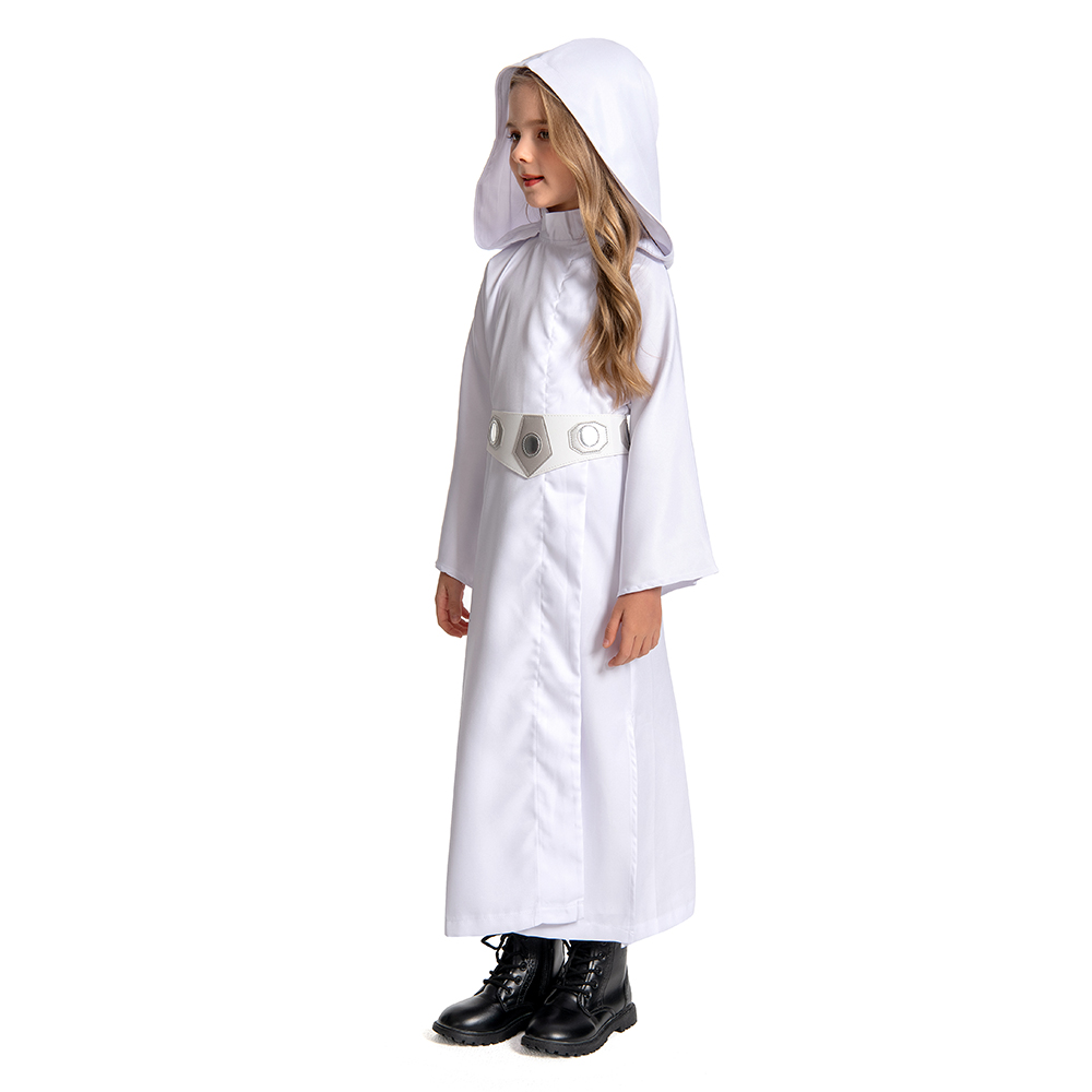 Princess Leia Kids Halloween Carnival Suit  Cosplay Costume