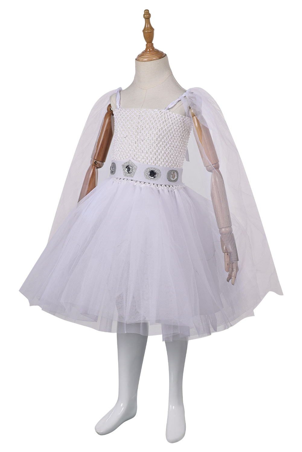 Princess Leia Organa Solo Girls Mesh Dress Outfits Halloween Christmas Suit Cosplay Costume Original Design
